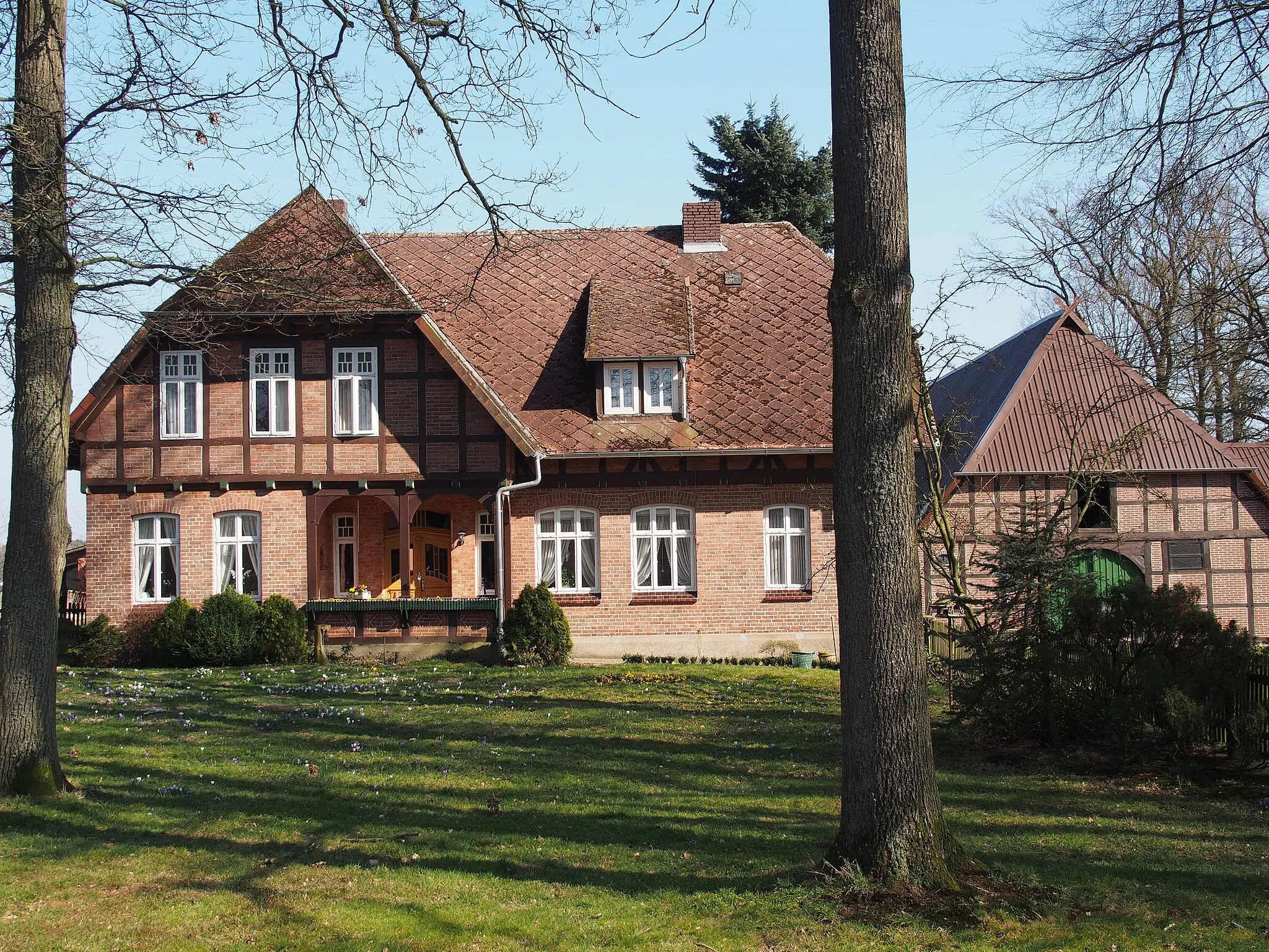 Photo showing: Bauernhof Diesten Nr. 7, Bergen (Celle)