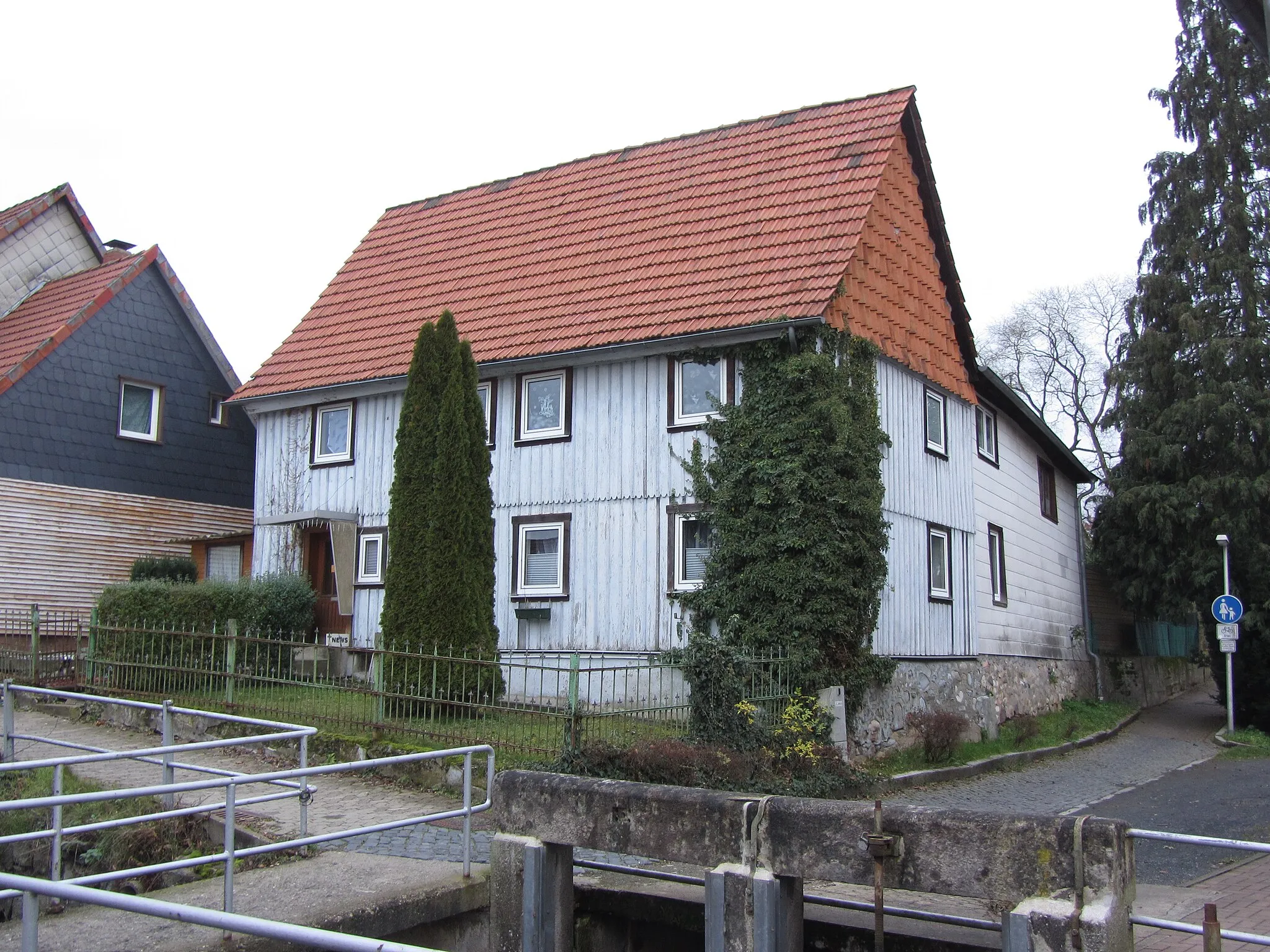 Photo showing: das Haus Flötebrink 1 in Herzberg am Harz