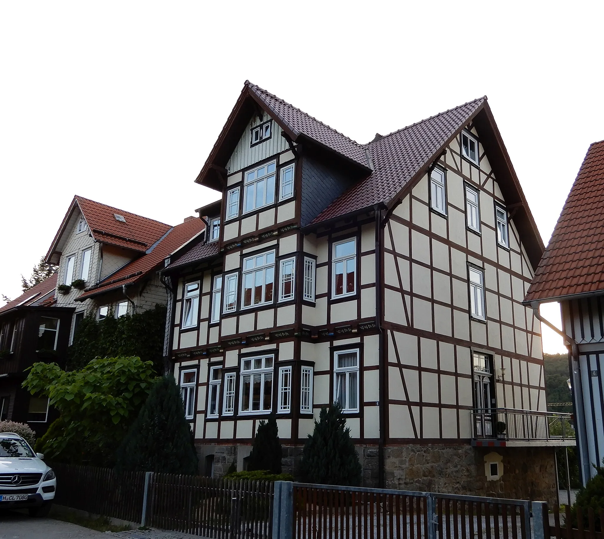 Photo showing: Wohnhaus in der Rosa-Luxemburg-Straße in Hasserode