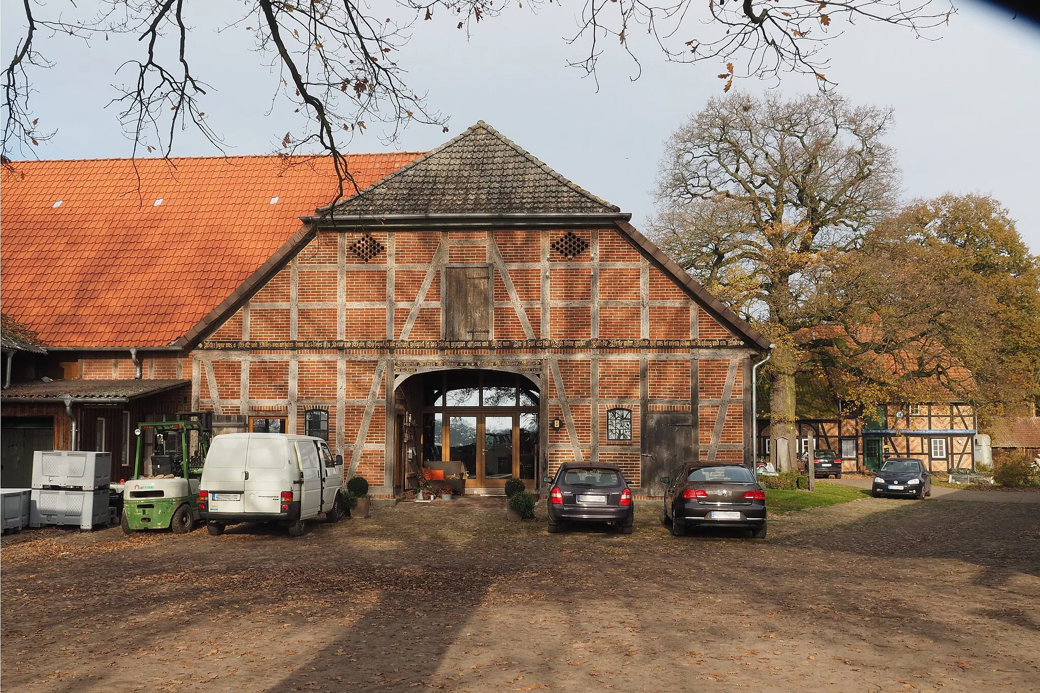 Photo showing: Bauerngehöft in Flackenhorst, Gemeinde Wienhausen