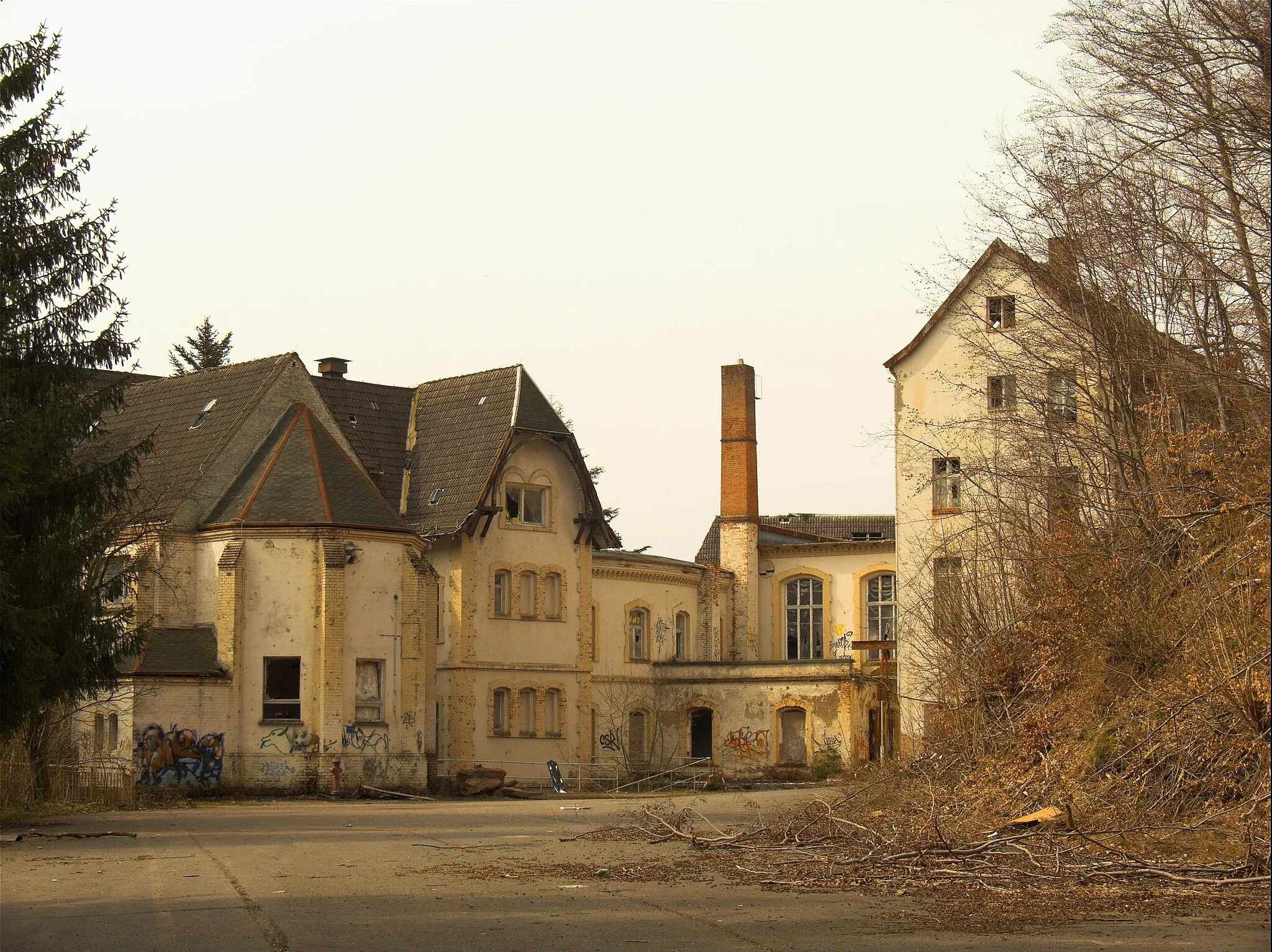 Photo showing: Ehemaliges Knappschaftssanatorium auf dem kleinen Steierberg bei Sülzhayn