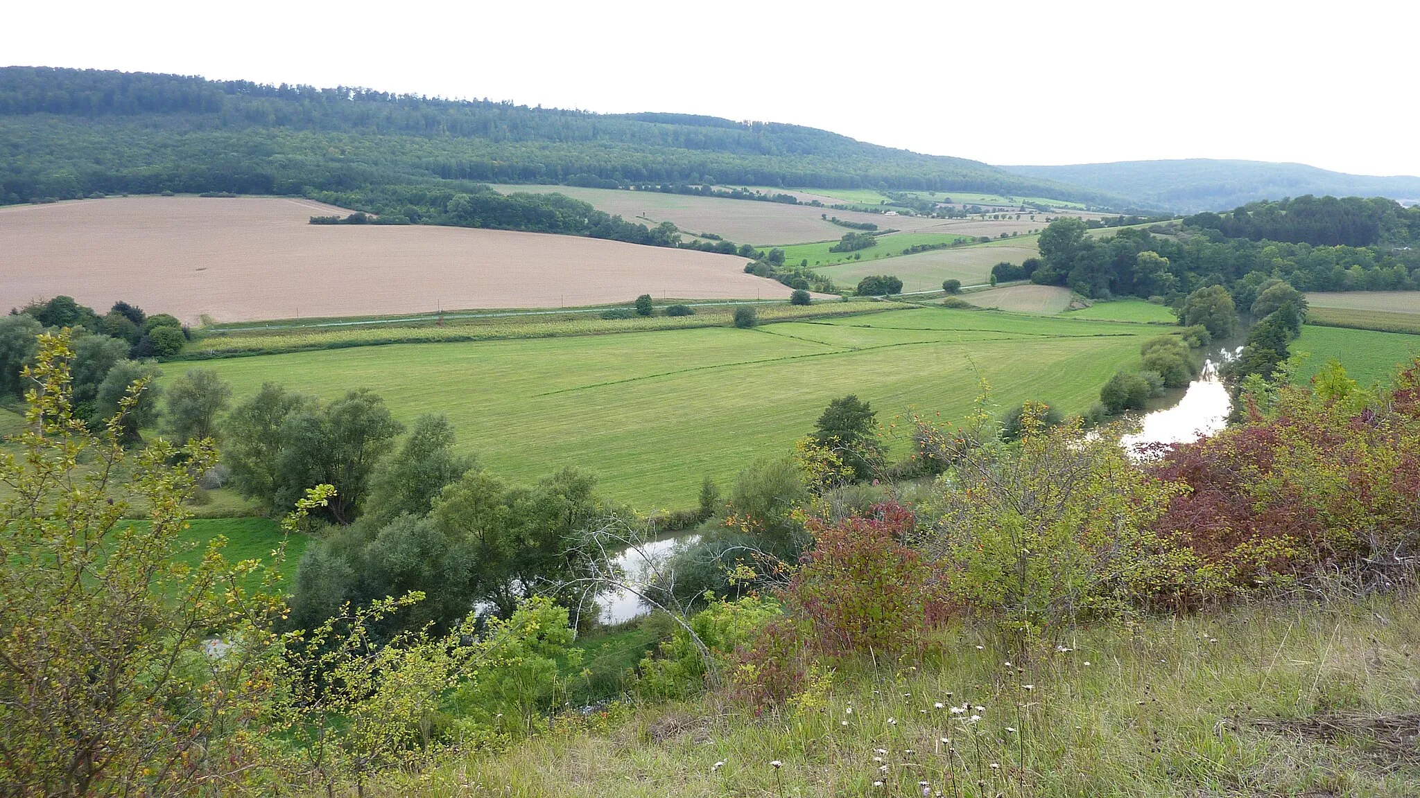 Photo showing: Blick ins Leinetal