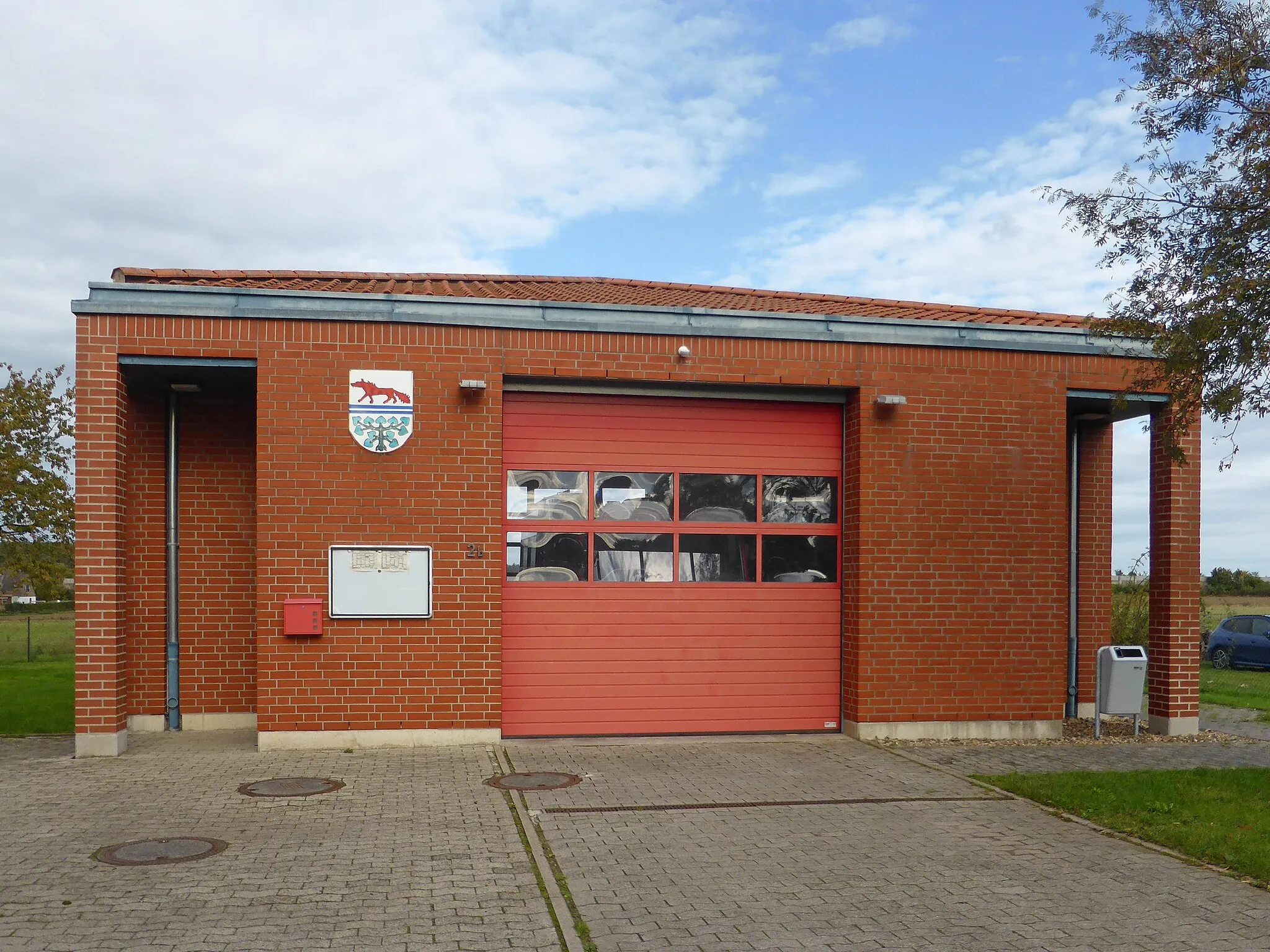 Photo showing: Feuerwehrhaus in Essehof.