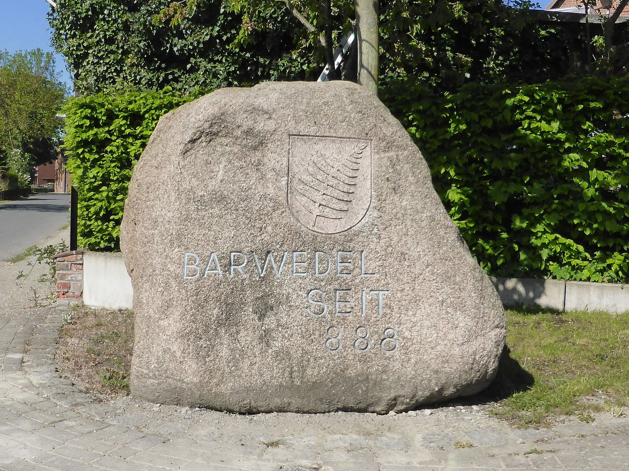 Photo showing: Gedenkstein in Barwedel.