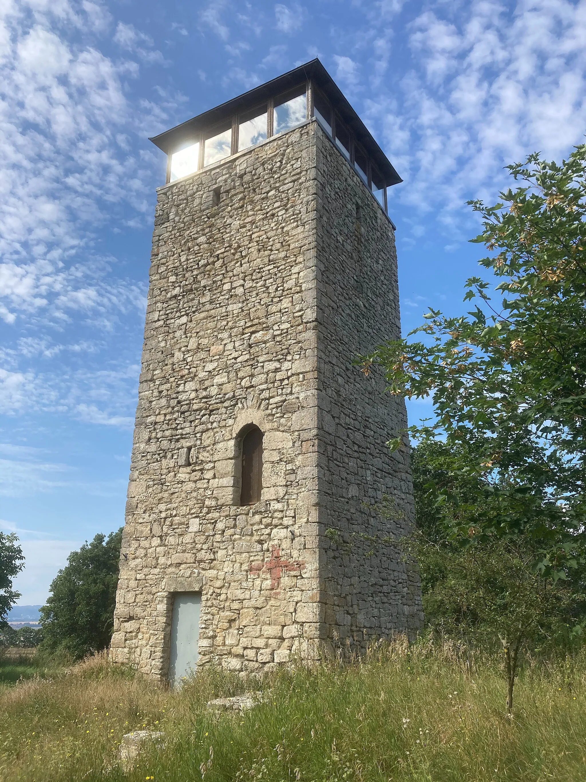 Photo showing: HeikeTalWarte WarteTurm Burg Zilly Osterwieck Harz Observation Tower