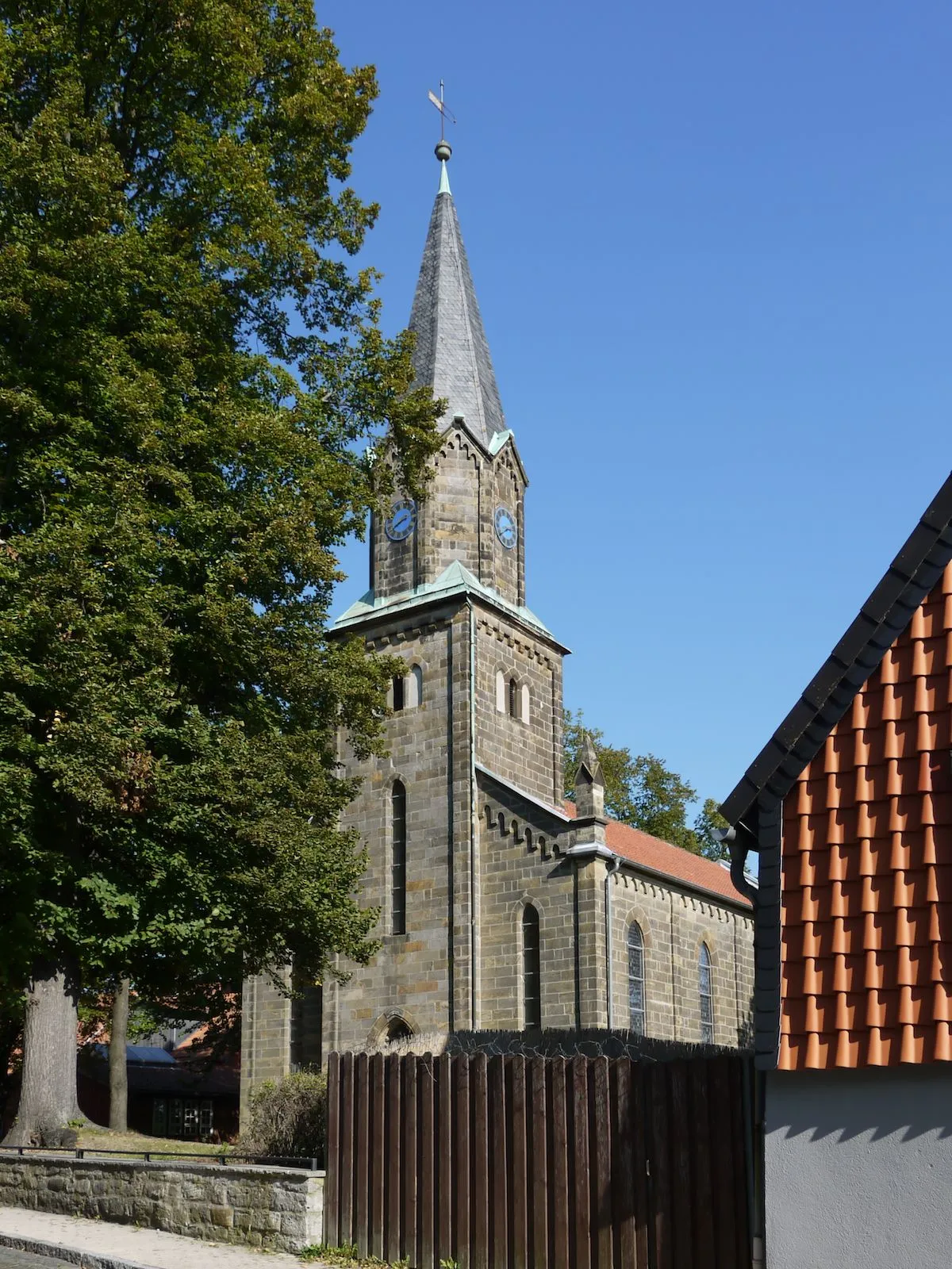 Photo showing: St. Andreas-Kirche (ev.) in Salzgitter-Lebenstedt