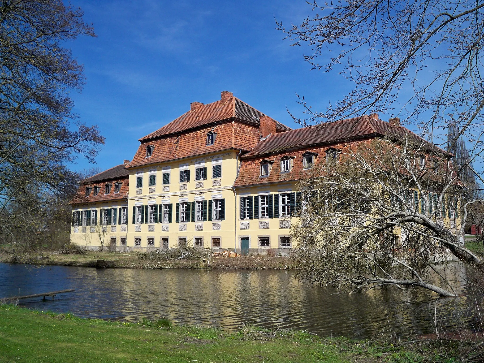 Photo showing: Seggerde, Oebisfelde-Weferlingen, Saxony-Anhalt, manor house, rear view