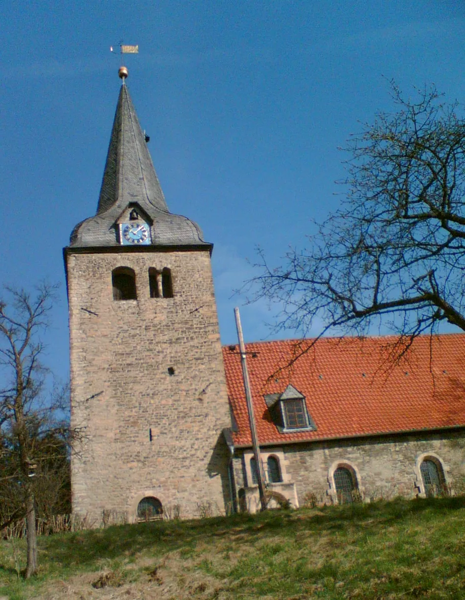 Photo showing: church in Immenrode, Germany