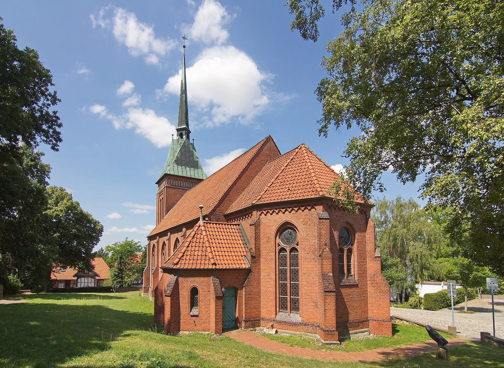 Photo showing: St. Ludgeri-Kirche in Ehmen (Wolfsburg), Niedersachsen, Deutschland