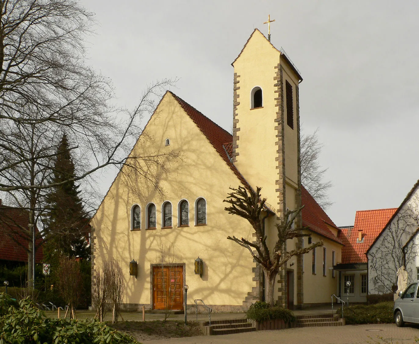 Photo showing: St. Michael (Wolfsburg-Vorsfelde)