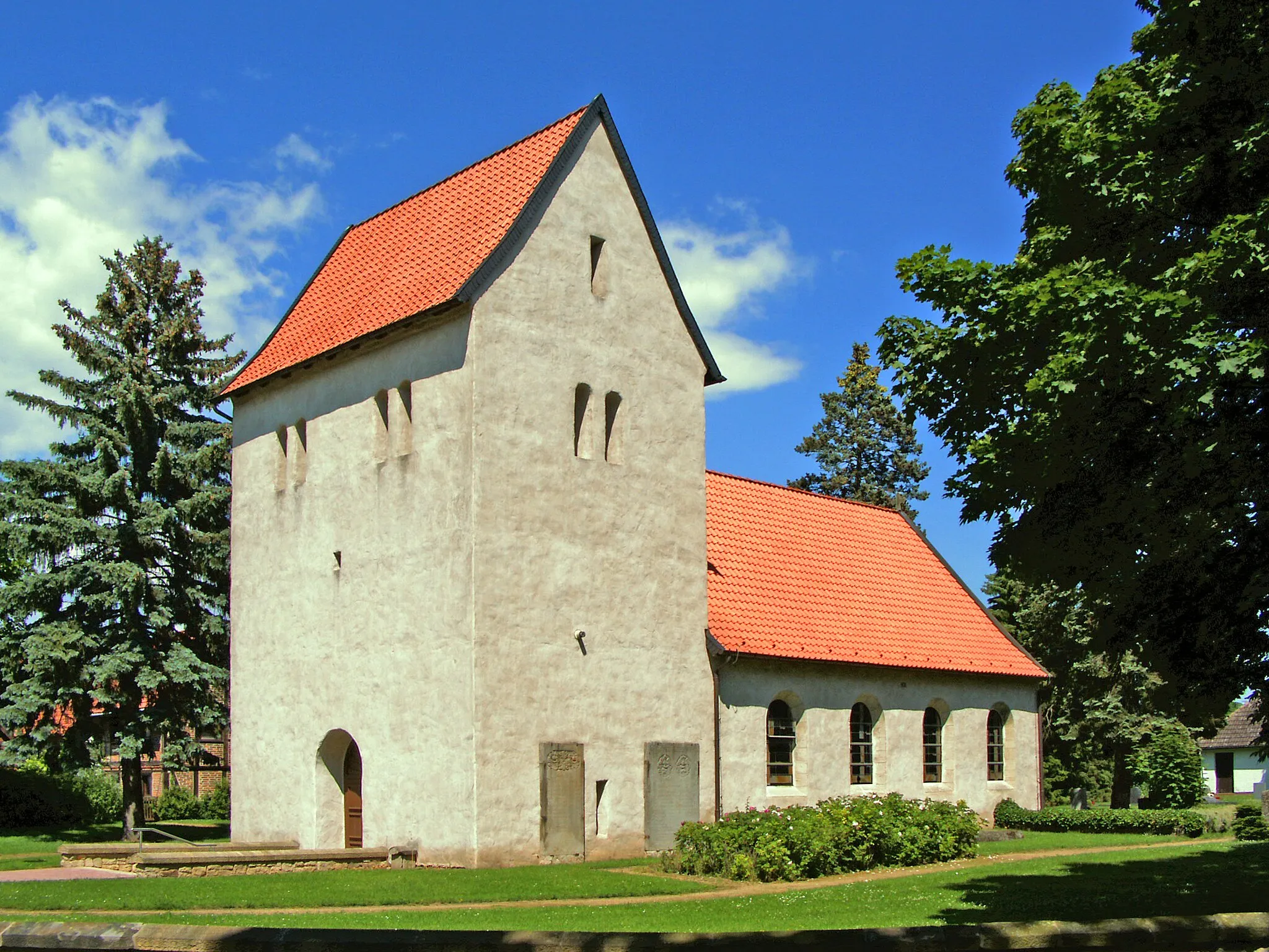 Photo showing: Evangelisch-lutherische Kirche St. Lutgeri in Rhode, Ortsteil von Königslutter am Elm