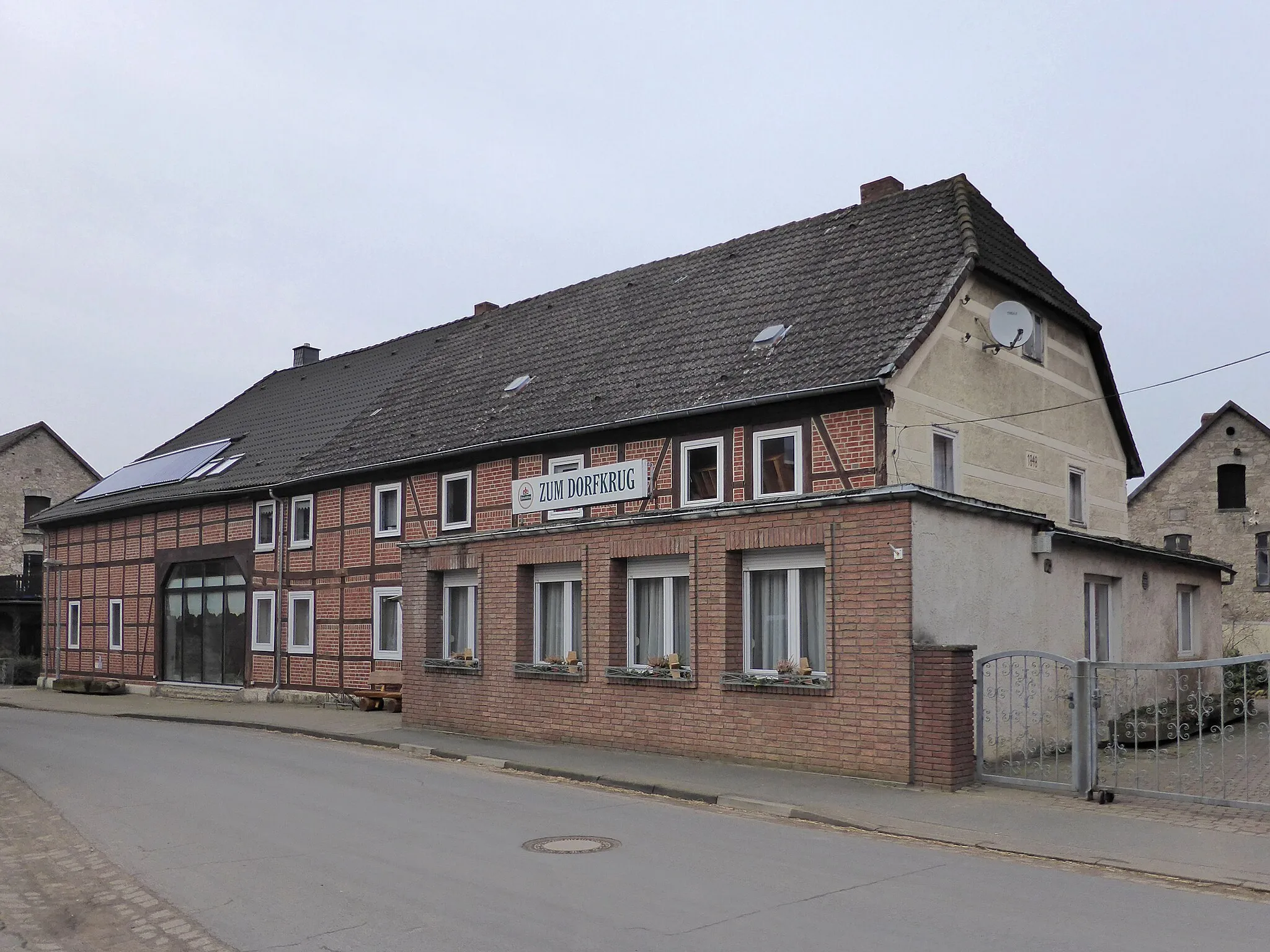Photo showing: Gasthof "Zum Dorfkrug" in Klein Steimke.