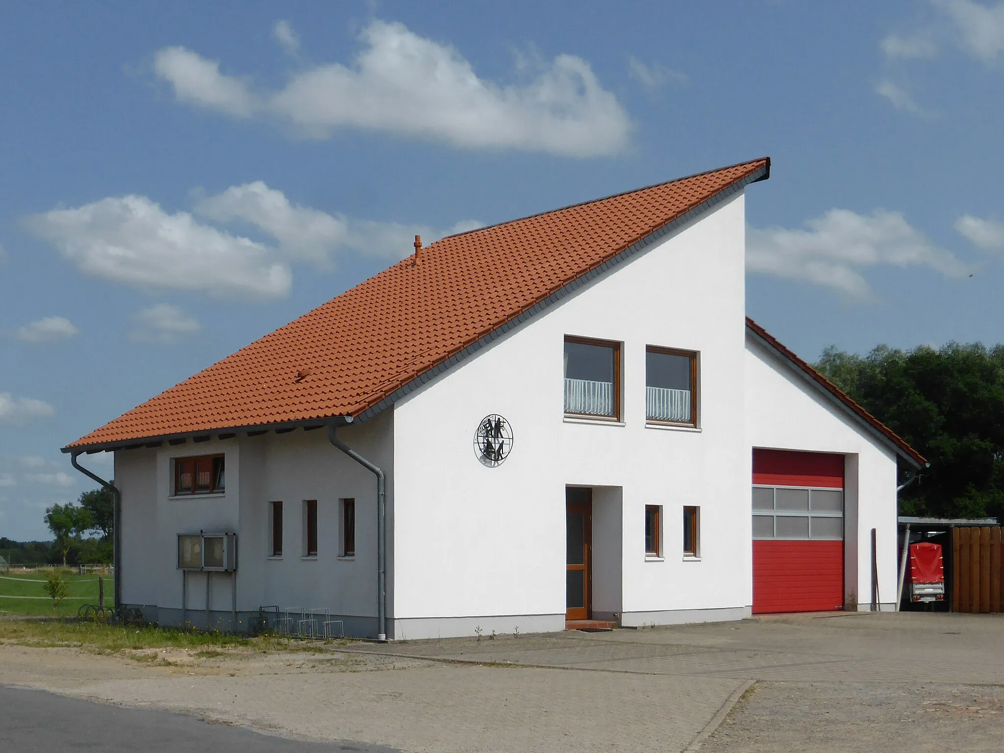 Photo showing: Feuerwehrhaus in Boimstorf.
