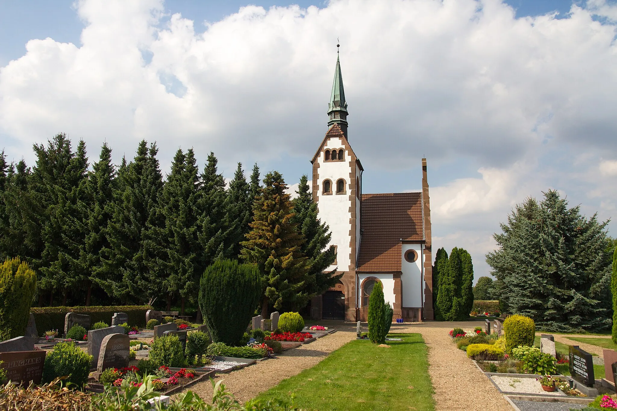 Photo showing: Friedhofskapelle von 1903 in Sierße (Vechelde), Niedersachsen, Deutschland