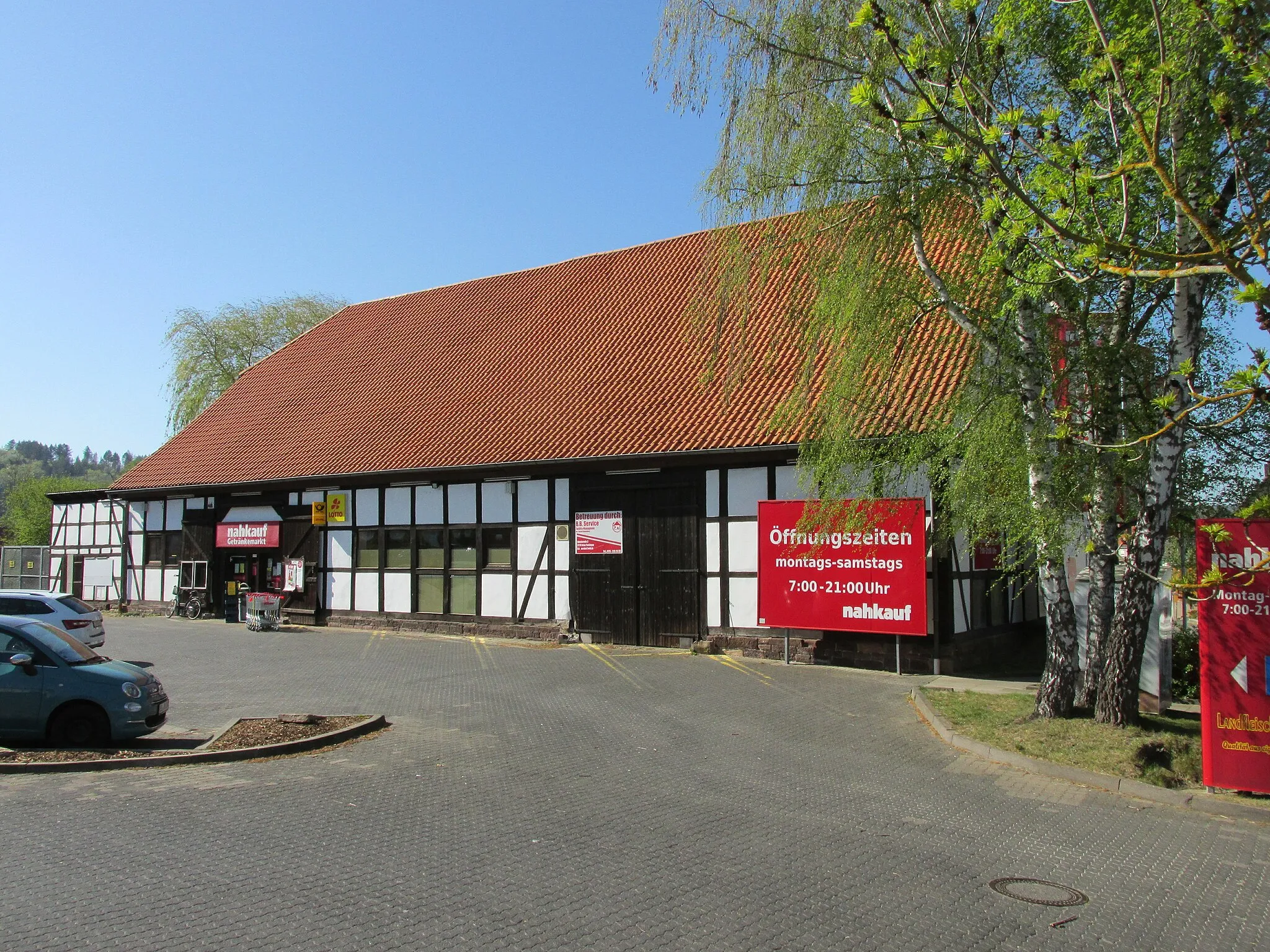 Photo showing: nördliche Scheune des Hauses Kottberg 10 in Bodenfelde