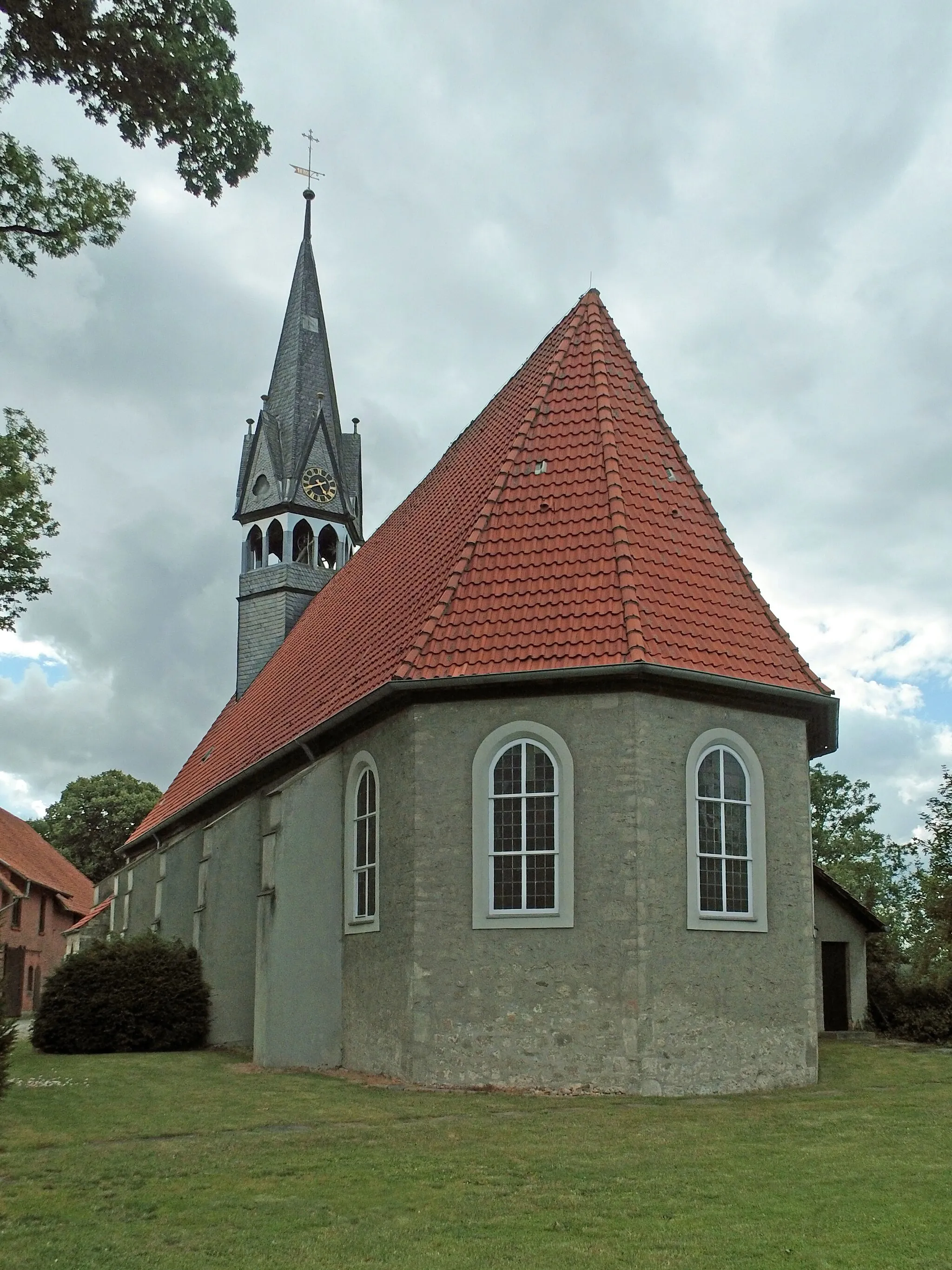 Photo showing: Evangelisch-lutherische Kirche in Ribbesbüttel (Landkreis Gifhorn)