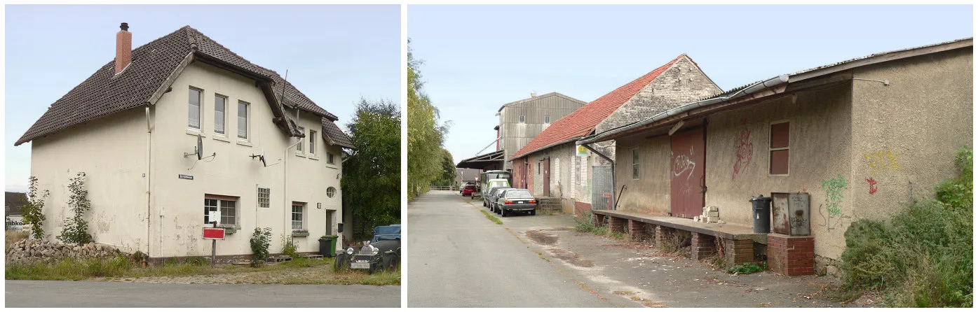 Photo showing: Ehemaliger Bahnhof in Rühen, Niedersachsen, Deutschland.