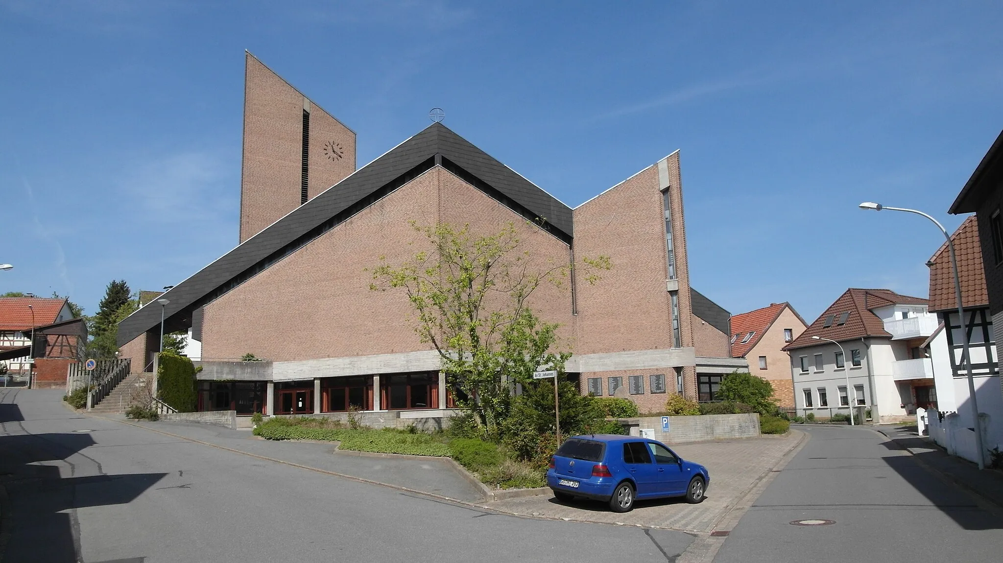 Photo showing: Kath. Pfarrkirche St. Johannes Baptist in Hilkerode (Duderstadt)