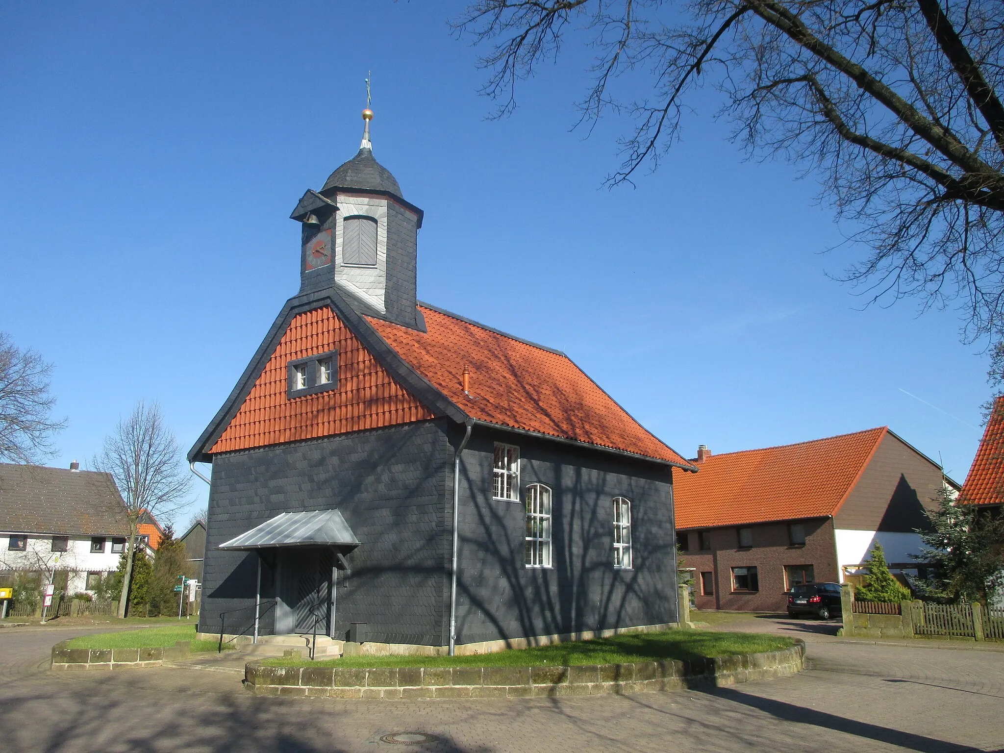 Photo showing: Dorfkirche in Nauen (Lutter am Barenberge)