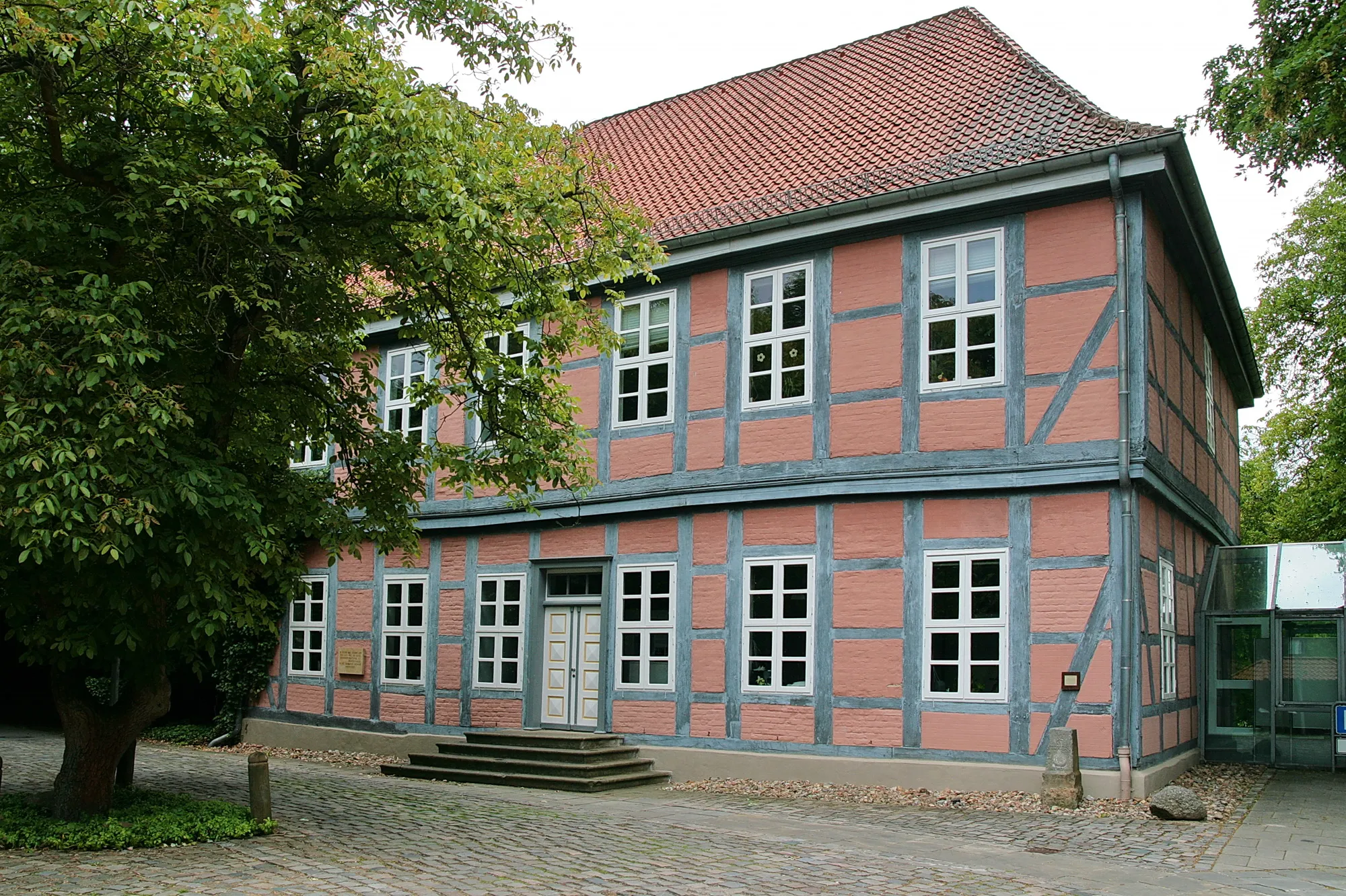 Photo showing: Amtsschreiberhaus (heute Gemeindehaus) in Meinersen, Niedersachsen, Deutschland