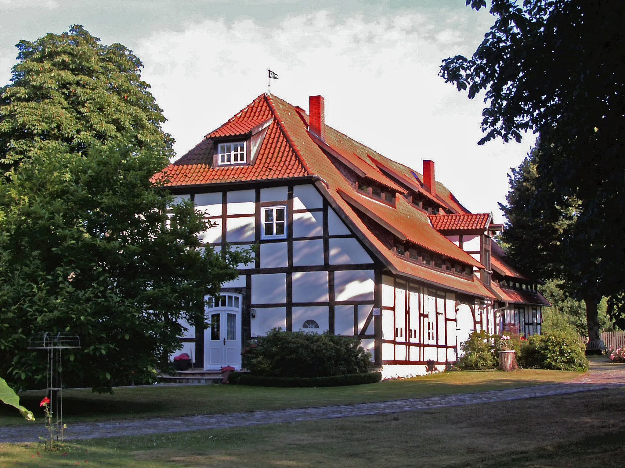 Photo showing: Ehemaliges Amtsgerichtsgebäude in Meinersen, Landkreis Gifhorn.