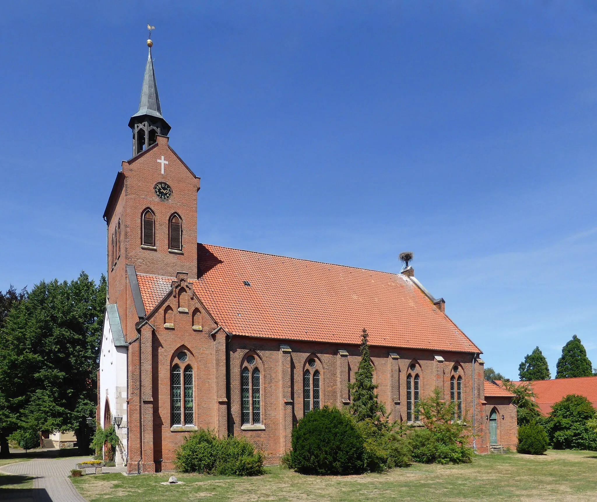 Photo showing: St. Vitikirche in Leiferde.