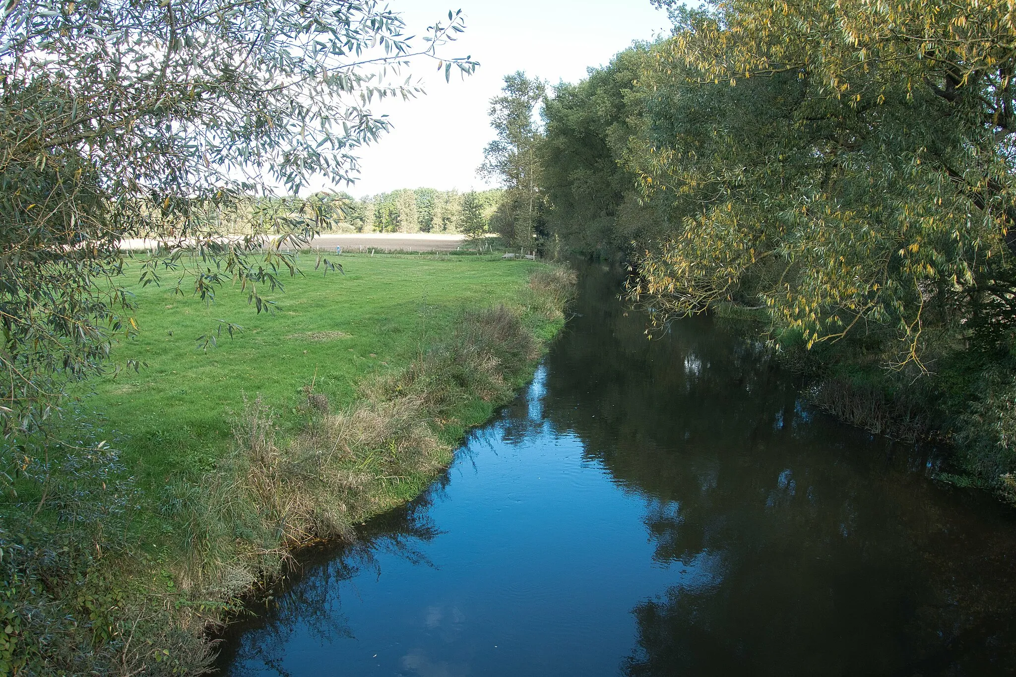 Photo showing: Oker bei Volkse (LK Gifhorn)