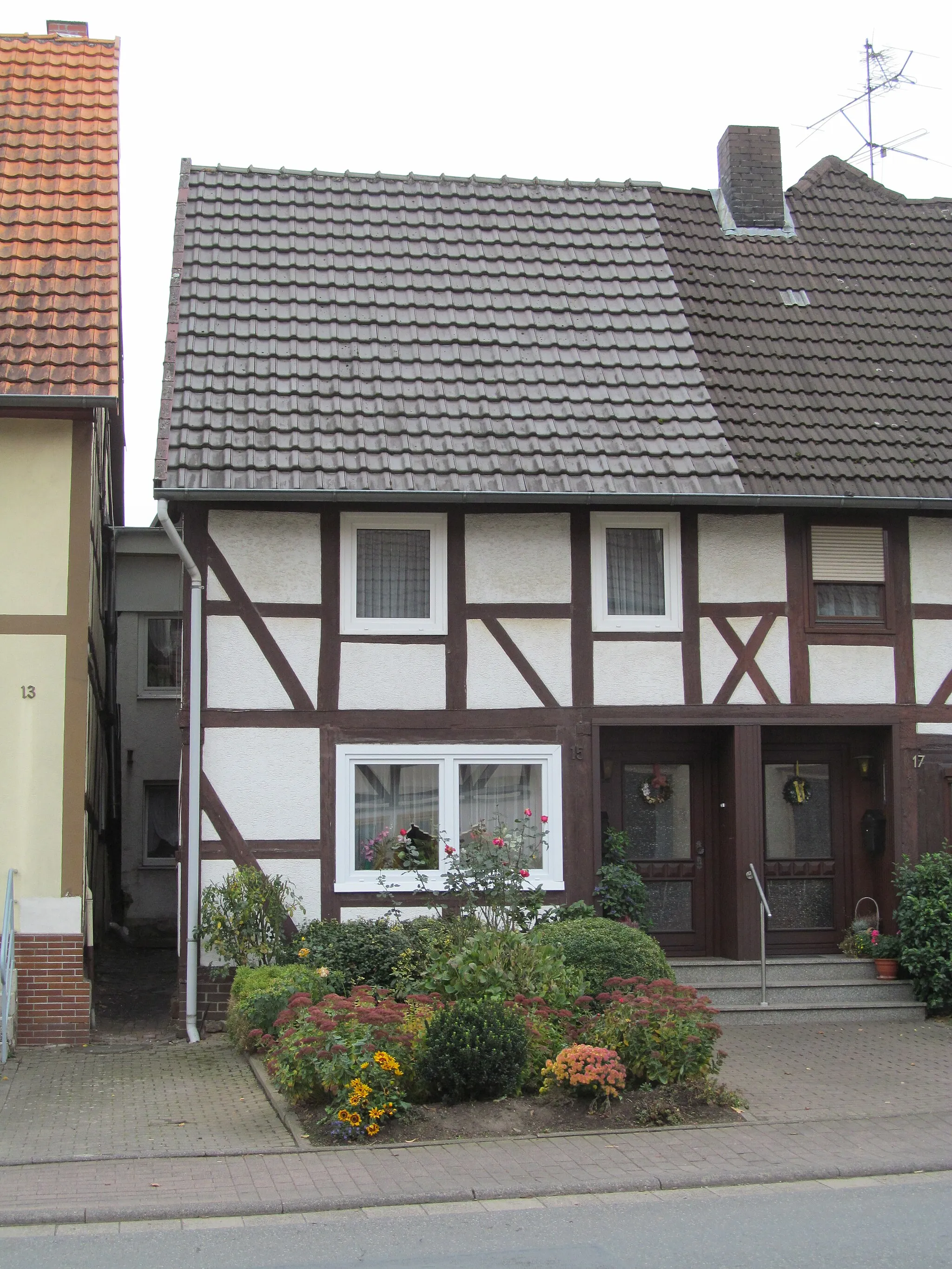 Photo showing: das Haus Brückenstraße 15 in Gieselwerder
