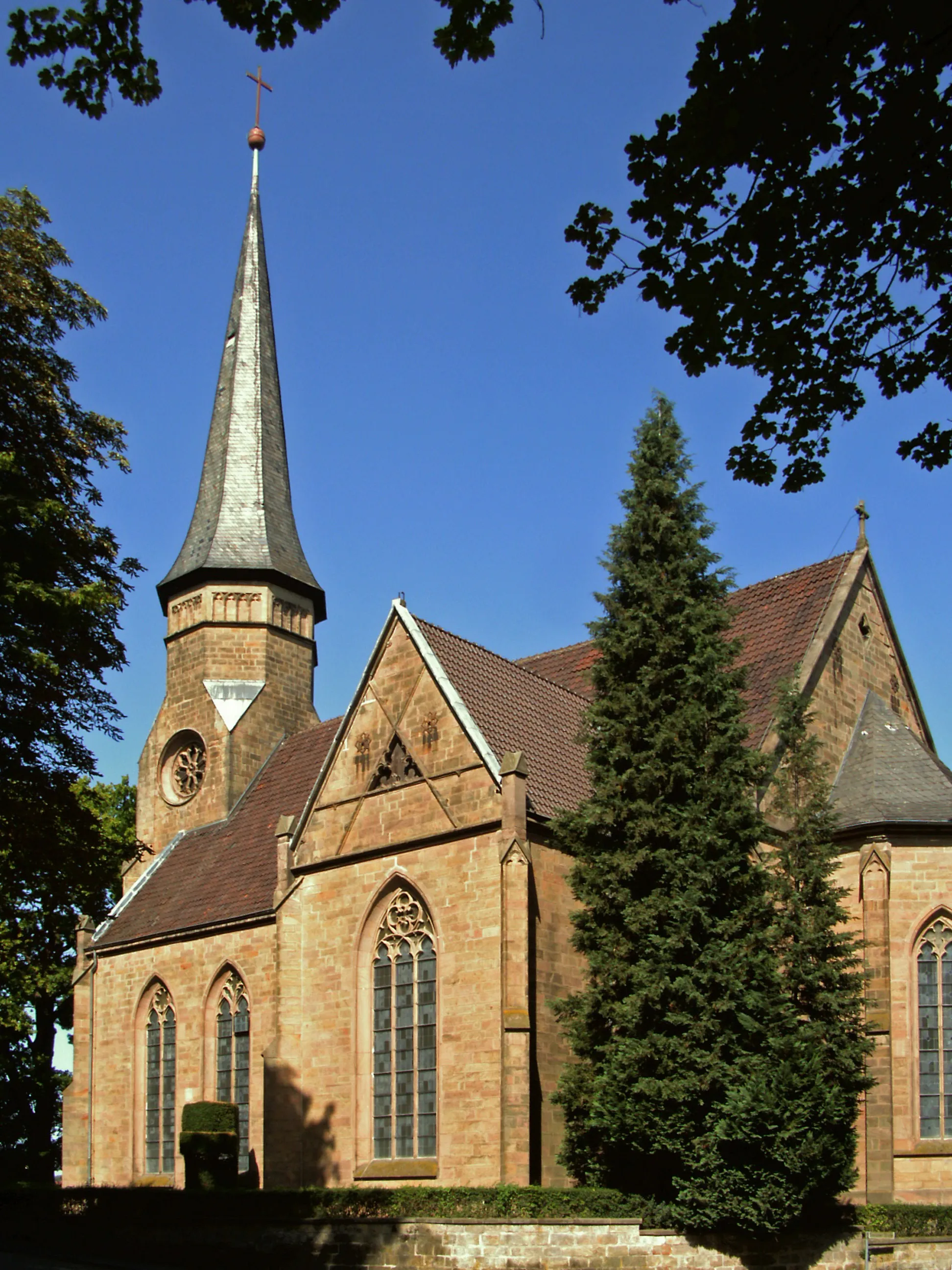 Photo showing: Evangelisch-lutherische Kirche St. Georg in Lutter am Barenberge, Landkreis Goslar