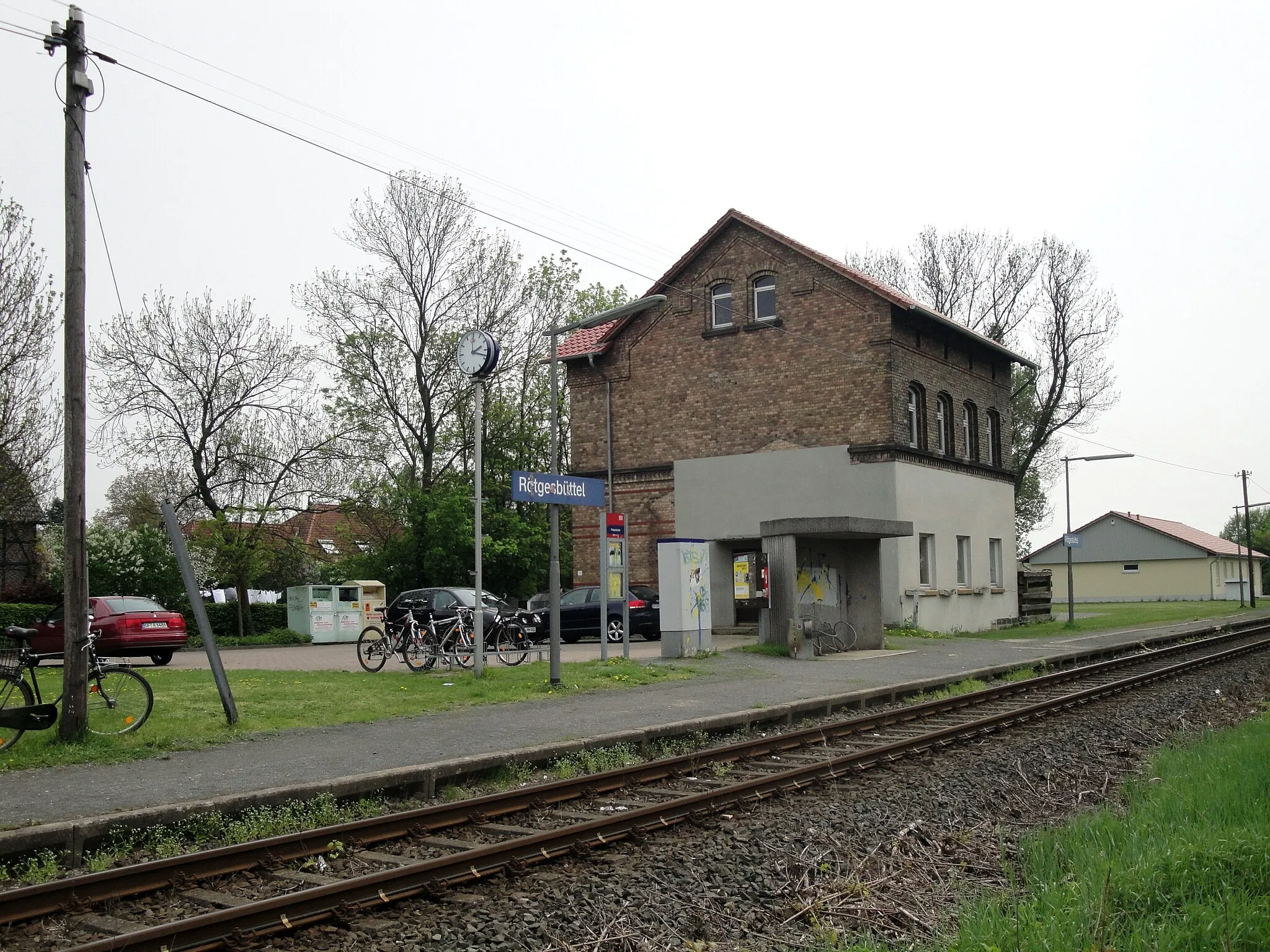 Photo showing: Rötgesbüttel station