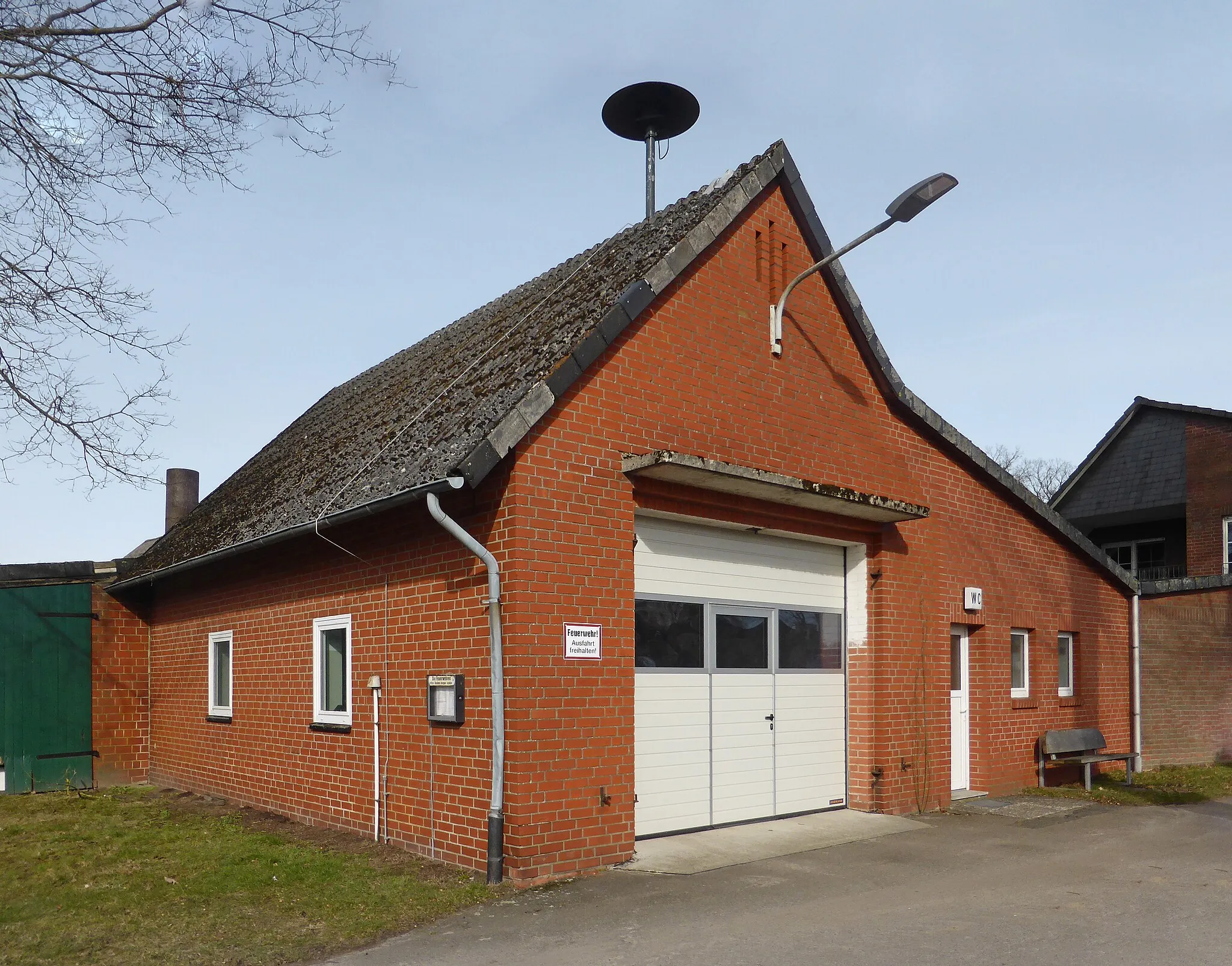 Photo showing: Feuerwehrhaus in Boitzenhagen.