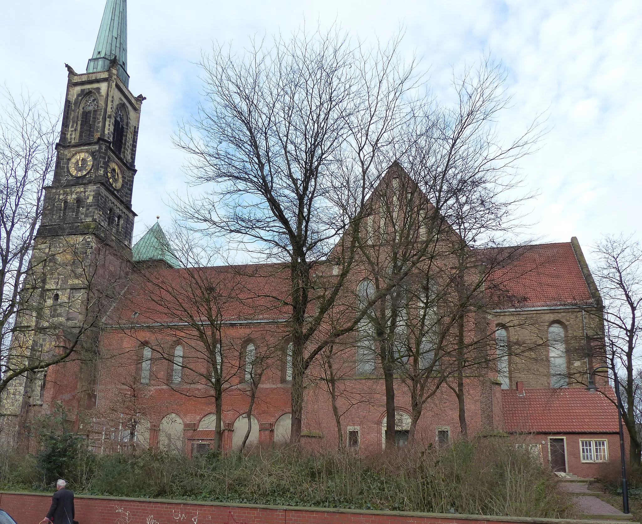 Photo showing: St. Stephani Church, Bremen, from the south (Großenstraße)
