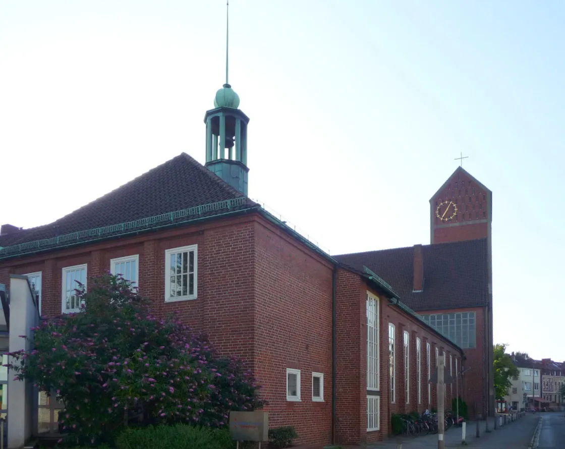 Photo showing: Martin-Luther-Church in Bremen-Findorff
