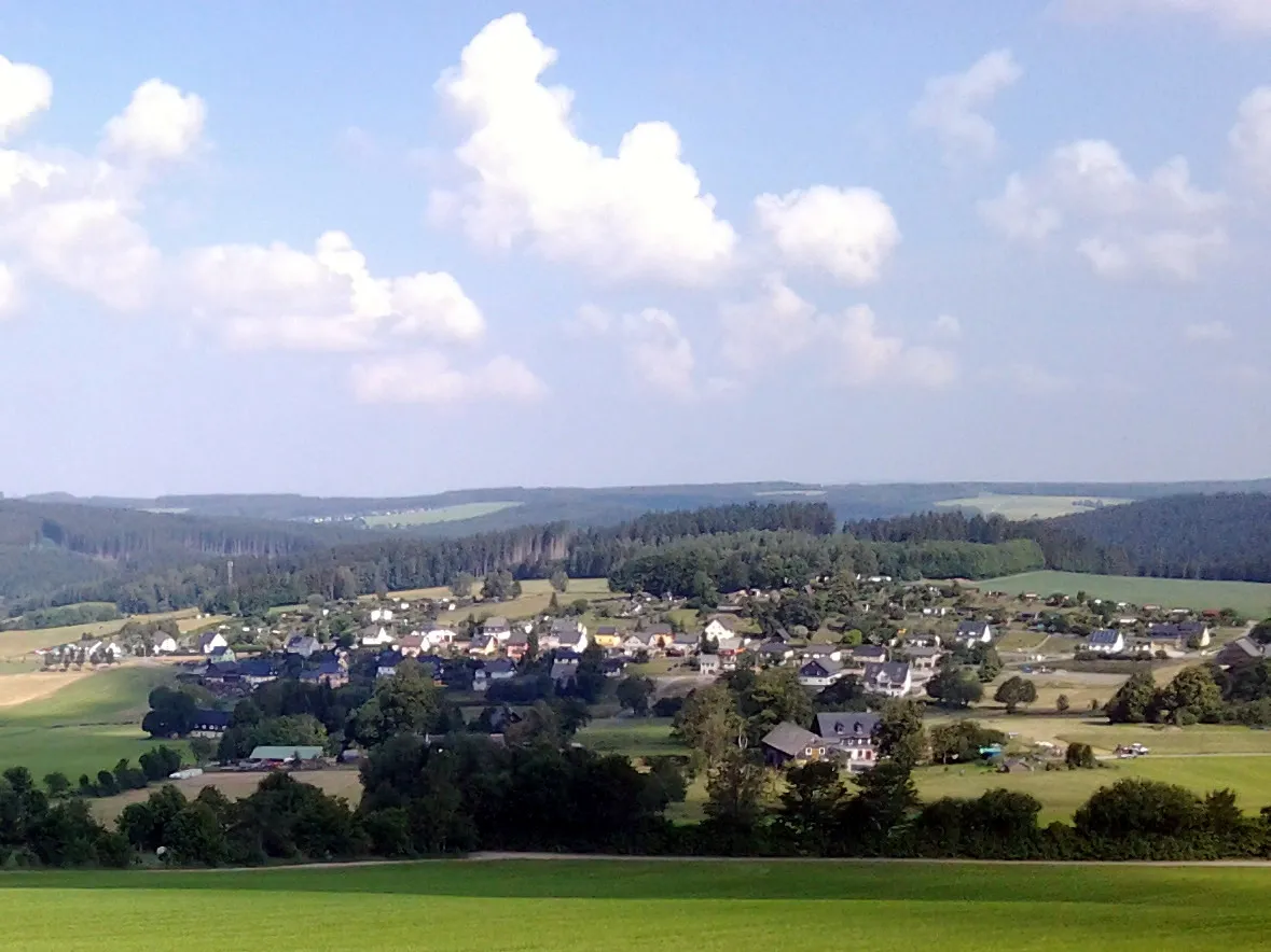 Photo showing: Blick auf Günsdorf