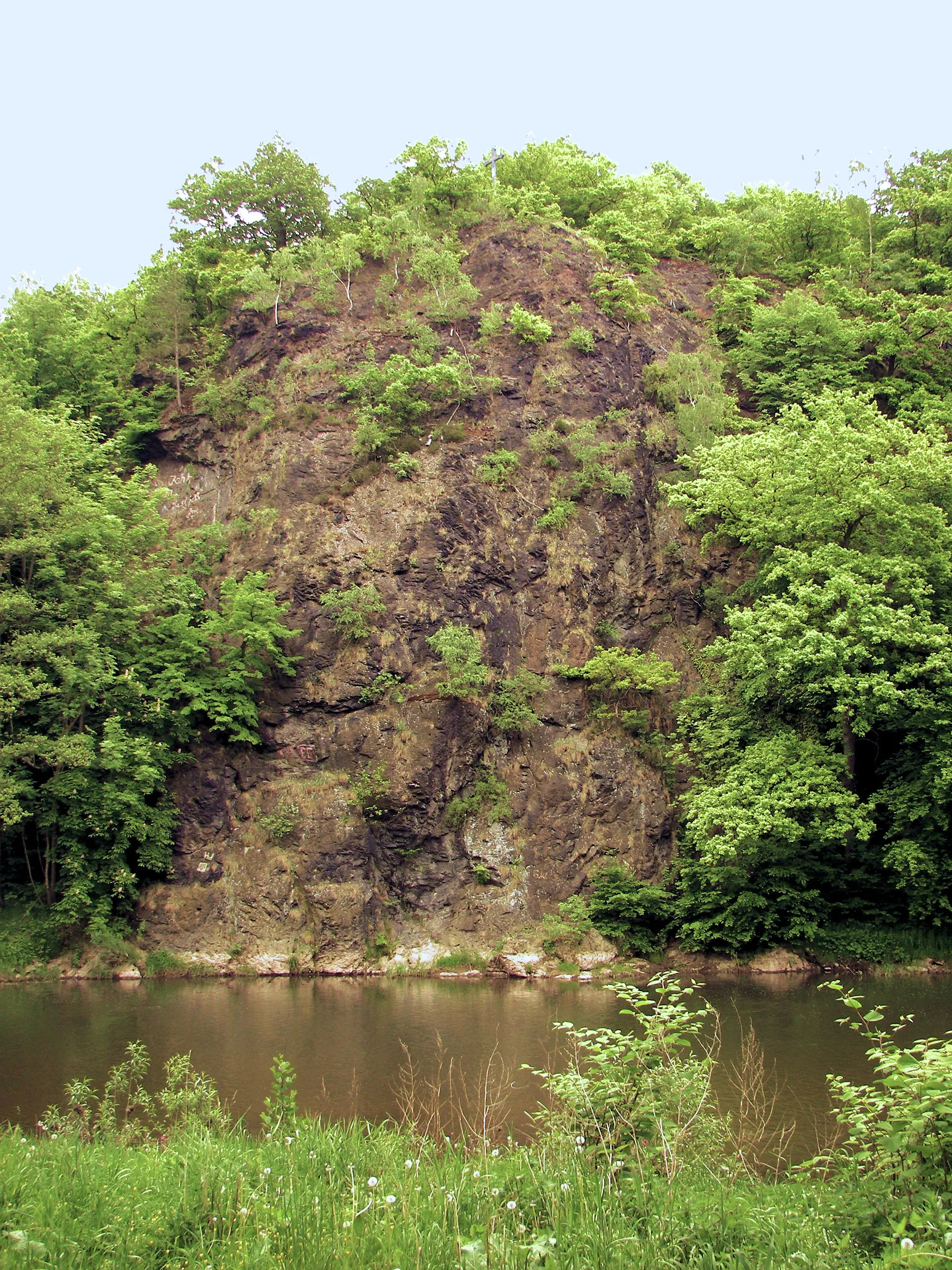 Photo showing: Der Haustein(Harrasfelsen)