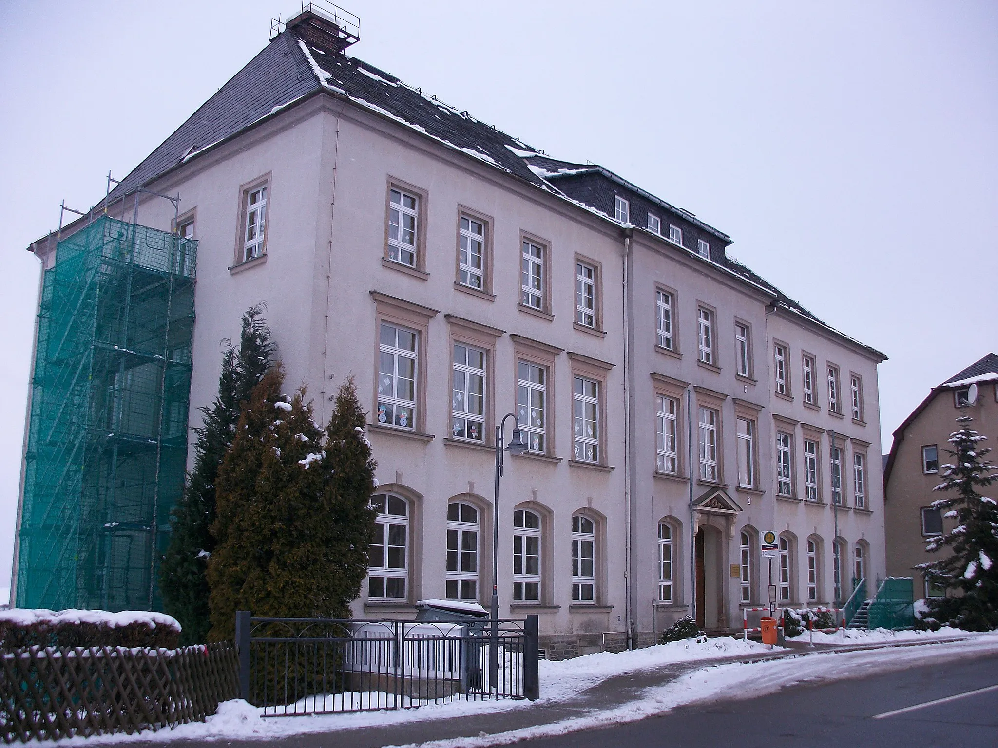 Photo showing: Grundschule Ewald Mende in Großolbersdorf