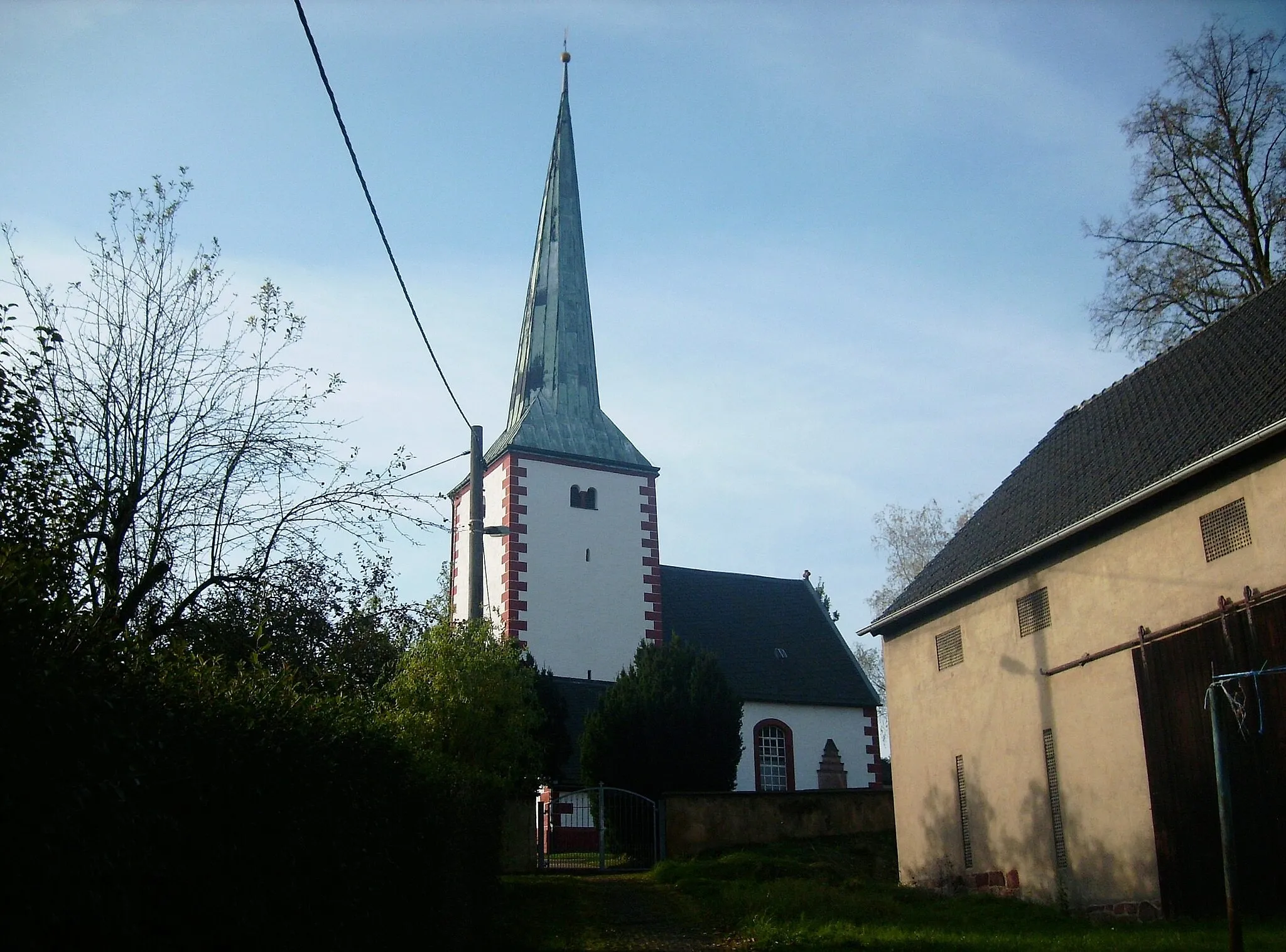 Photo showing: Church of the village of Elsdorf (Lunzenau, Mittelsachsen district, Saxony)