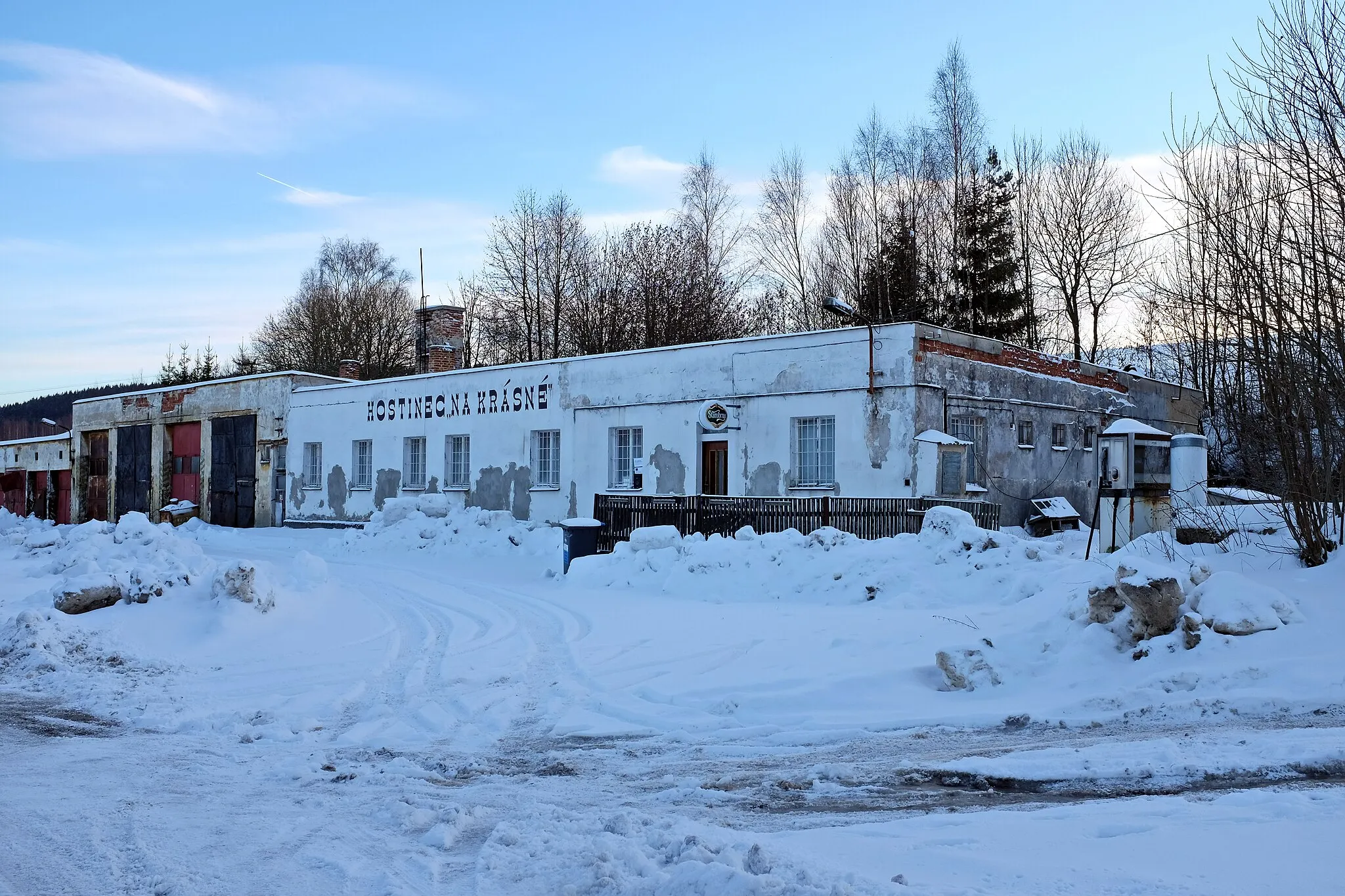 Photo showing: Krásná, část města Kraslice, restaurace, okres Sokolov