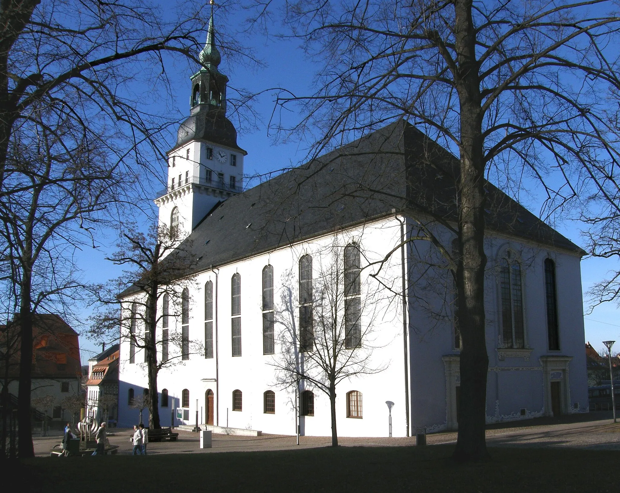 Photo showing: Frankenberg/Sa., evang. Kirche „St. Aegidien“