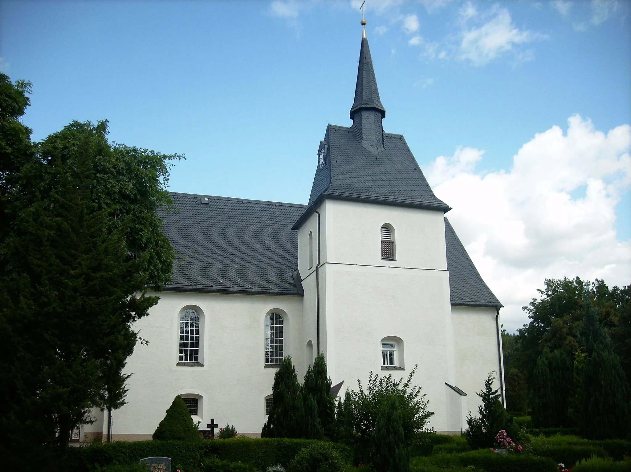 Photo showing: Lutheran church of Sankt Egidien (Zwickau district, Saxony)