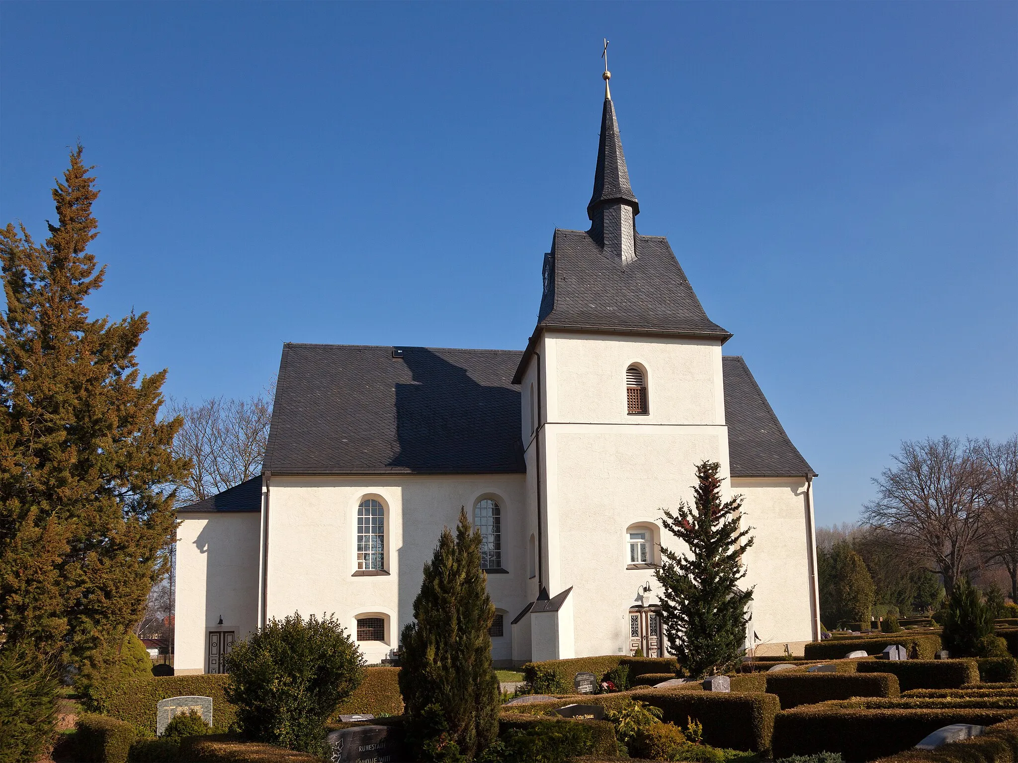 Photo showing: St. Egidien, Saxony, church "Unserer lieben Frauen"