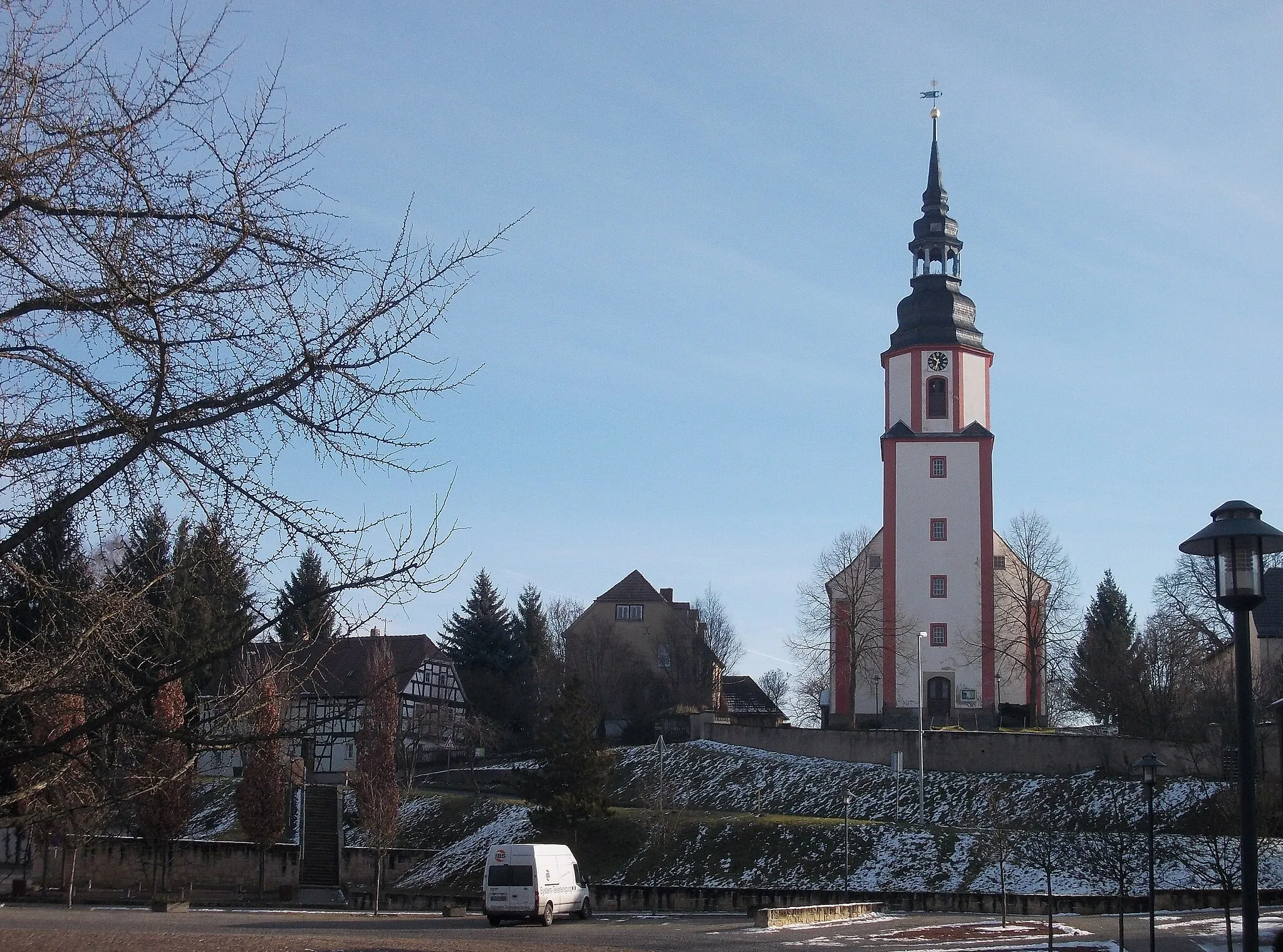 Photo showing: Church of Peace in Ponitz (district: Altenburger Land, Thuringia)