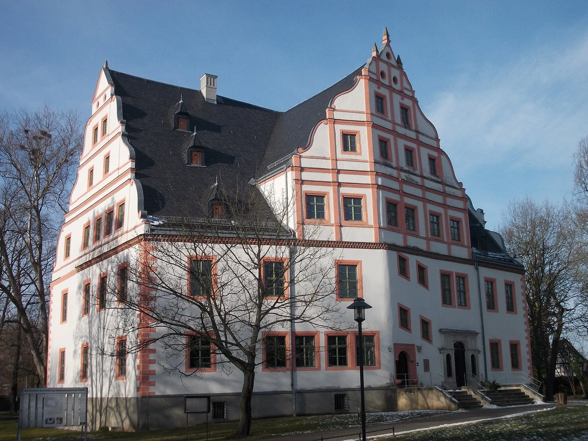 Photo showing: Ponitz Castle (district: Altenburger Land, Thuringia)