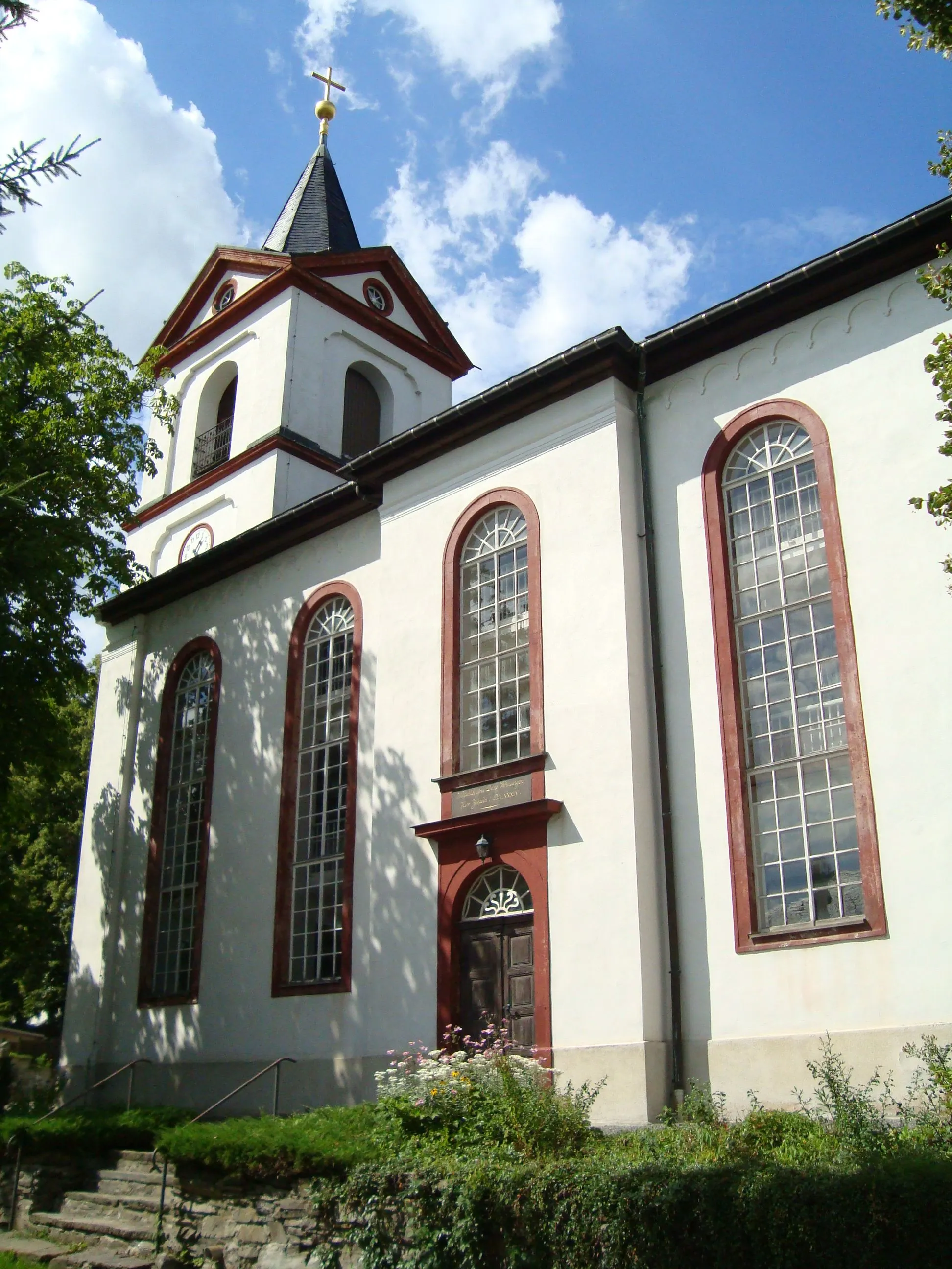 Photo showing: Kirche in Grünhainichen im Erzgebirge
