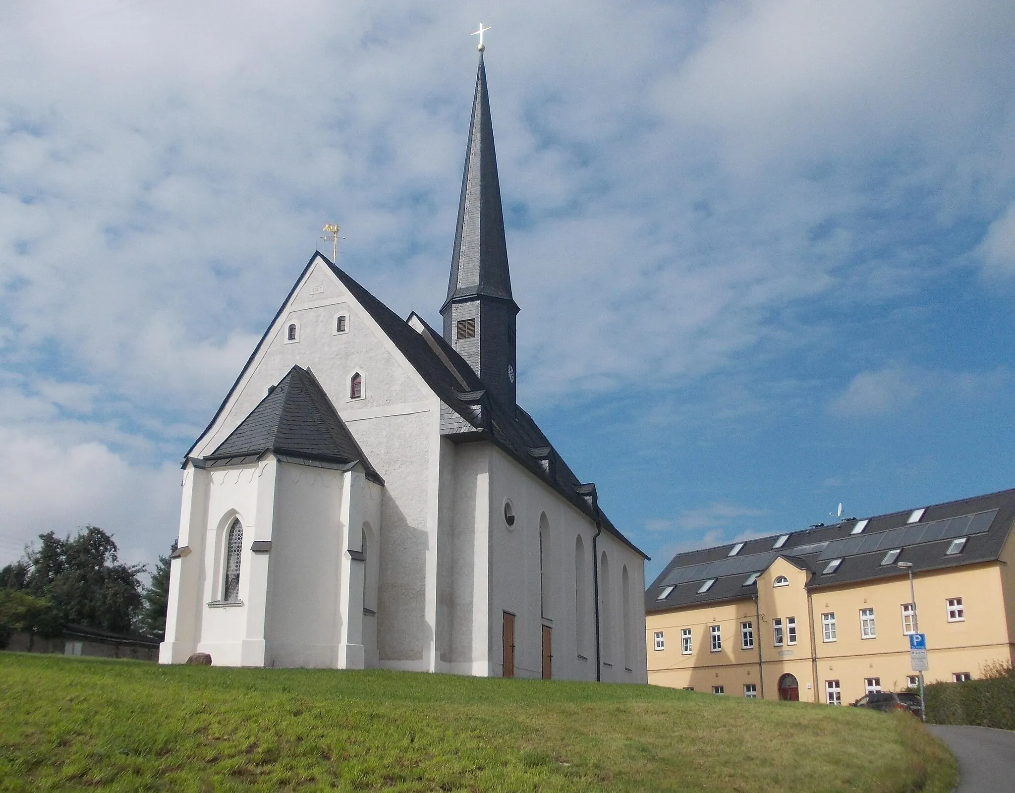 Photo showing: Dennheritz church (Zwickau district, Saxony)