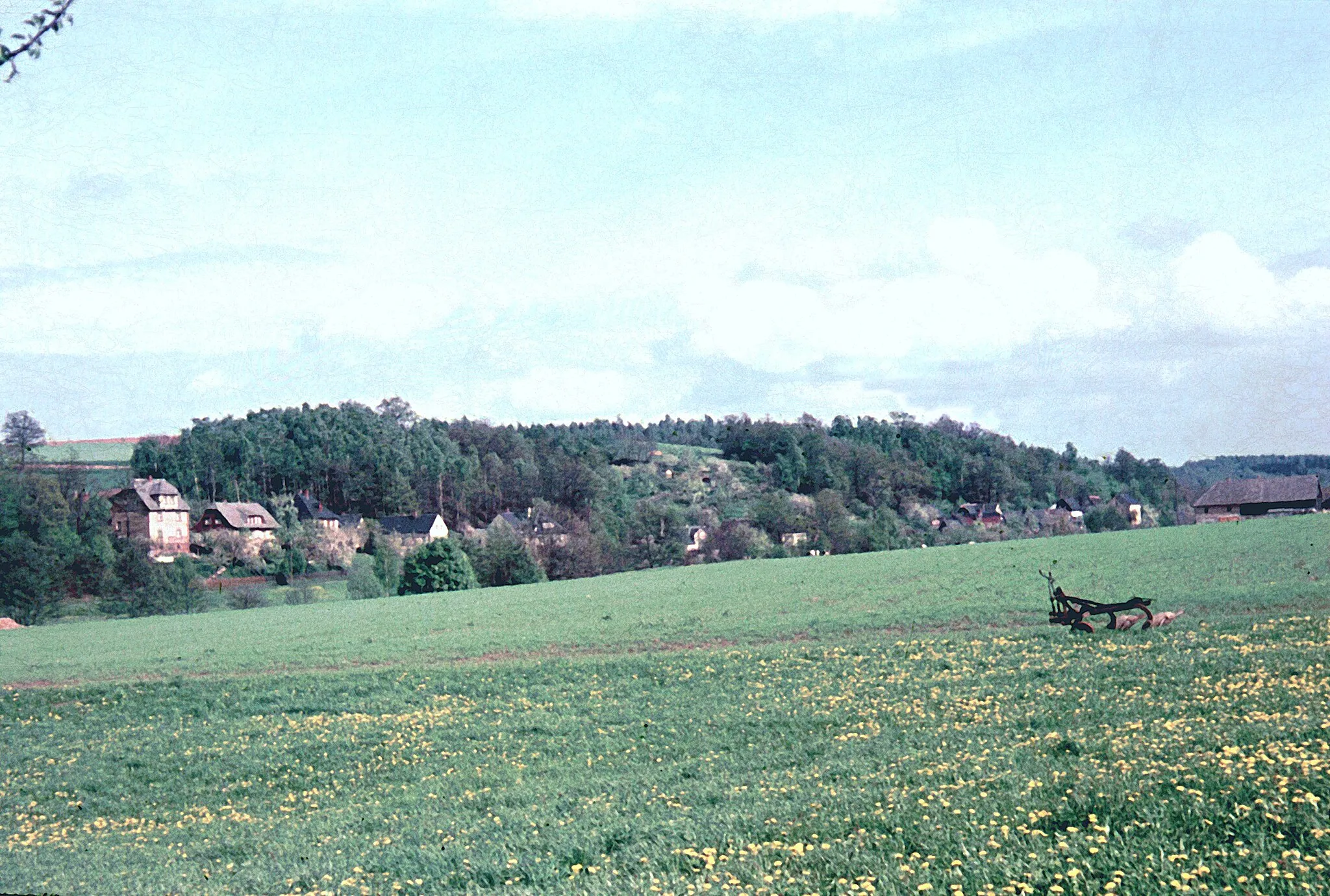 Photo showing: Lauterbach (Neukirchen/Pleiße), the northern part of the village