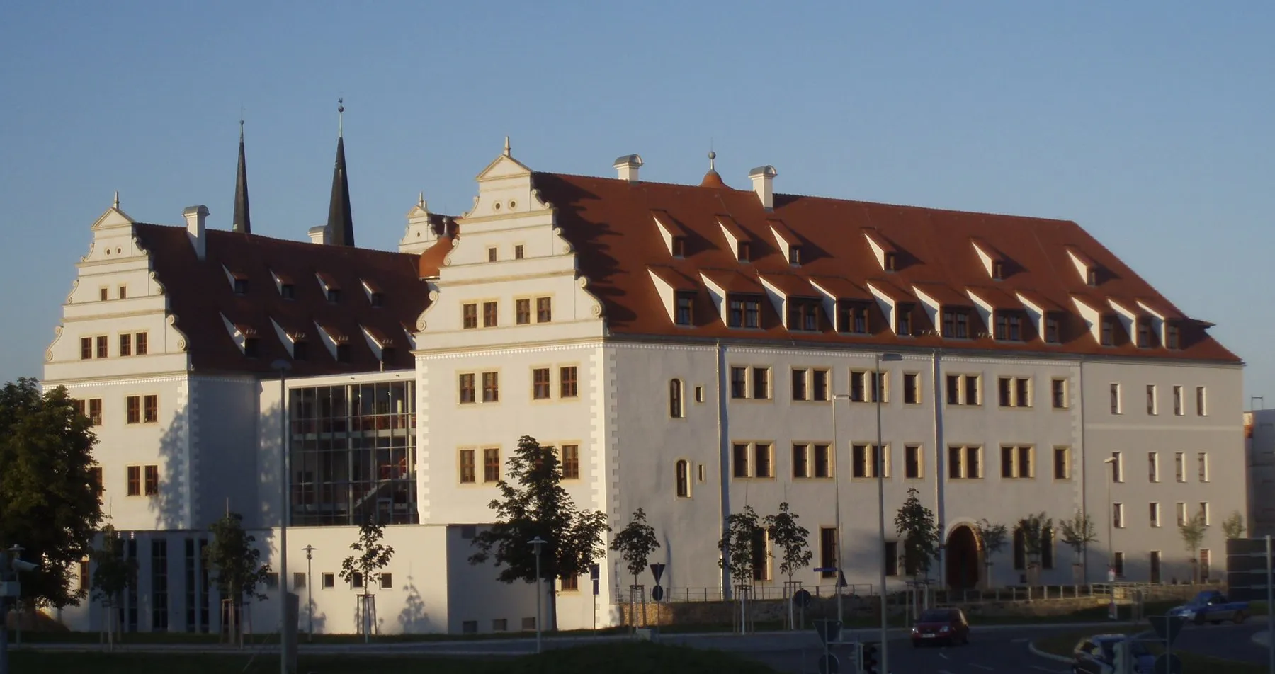 Photo showing: Rekonstruiertes Schloss Osterstein in Zwickau am 2009-09-08