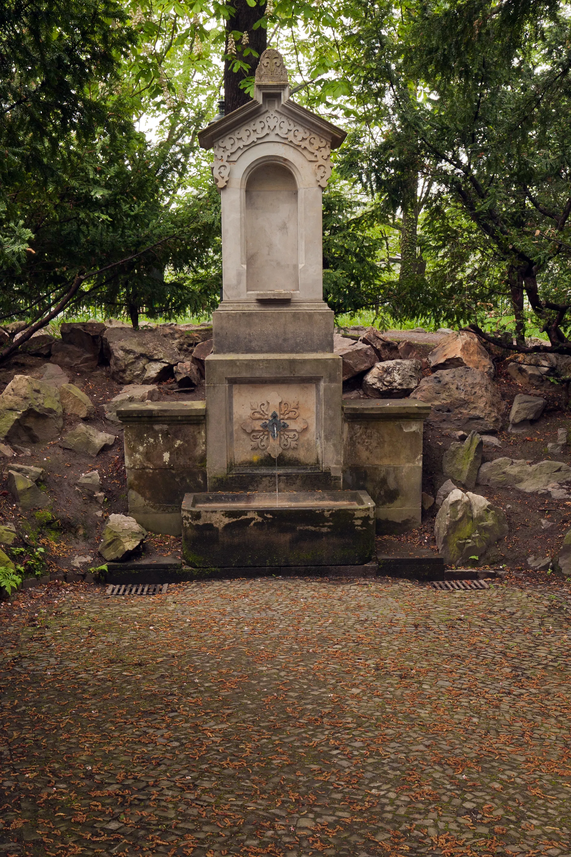 Photo showing: Freiberg, fountain "Kreuzbrunnen", cultural heritage monuments