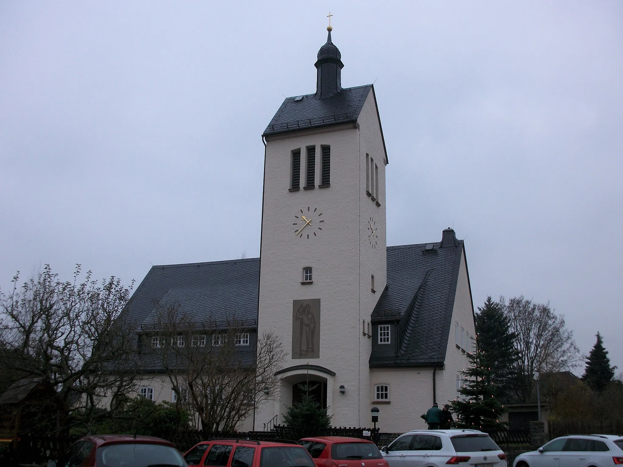 Photo showing: Kirche Falkenau (Flöha)