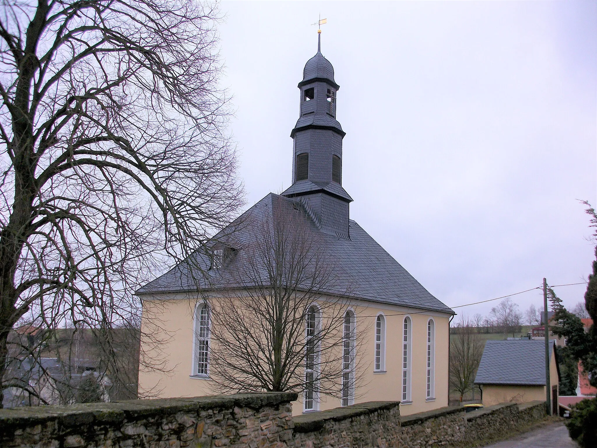 Photo showing: Kirche St. Ludovici Lobsdorf